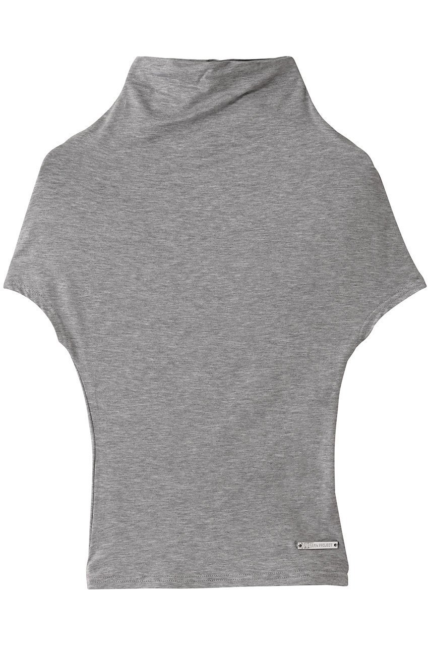 【プランク プロジェクト/PRANK PROJECT】のカウルネックトップ / Cowl Neck Top インテリア・キッズ・メンズ・レディースファッション・服の通販 founy(ファニー) 　ファッション　Fashion　レディースファッション　Fashion for Women　トップス・カットソー　Cut & Sew Tops　シャツ・ブラウス・オフィスカジュアル　Elegant Blouses & Button-Ups　ロングTシャツ・Tシャツ　Longline T-Shirts & Tees　カットソー・ベーシックTシャツ　Cut-and-Sewn Tops / Stretch Tees & Basics　カットソー　Cut and Sewn Top　ショート　Short, Short Length　スリーブ　Sleeve, Long Sleeve / Short Sleeve　ドレープ　Drape, Draping Fabric　GRY(グレー)|ID: prp329100004905903 ipo3291000000036727520