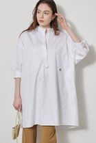 【ウィムガゼット/Whim Gazette】の刺繍シャツチュニック2 人気、トレンドファッション・服の通販 founy(ファニー) ファッション Fashion レディースファッション Fashion for Women トップス・カットソー Cut & Sew Tops シャツ・ブラウス・オフィスカジュアル Elegant Blouses & Button-Ups クラシカル Classical, Vintage-Inspired コンパクト Compact, Small Size ショルダー Shoulder, Shoulder Strap スタンド Stand Collar, Upright Stand スリーブ Sleeve, Long Sleeve / Short Sleeve チュニック Tunic, Long Top デニム Denim, Jeans Material ドロップ Drop Shoulder, Dropped Style なめらか Smooth, Silky Texture フロント Front, Front Design ペンシル Pencil, Pencil Skirt レギンス Leggings, Stretch Pants ロング Long, Long-Length ワンポイント One Point, Statement Accent 新作・新入荷 New Arrivals / New In thumbnail オフホワイト|ID: prp329100004905916 ipo3291000000036727632