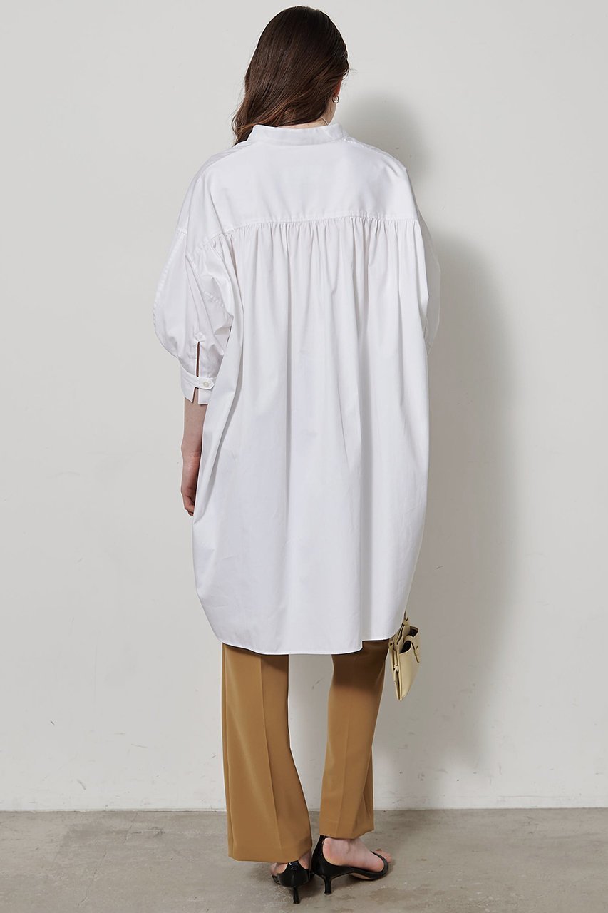 【ウィムガゼット/Whim Gazette】の刺繍シャツチュニック2 人気、トレンドファッション・服の通販 founy(ファニー) 　ファッション　Fashion　レディースファッション　Fashion for Women　トップス・カットソー　Cut & Sew Tops　シャツ・ブラウス・オフィスカジュアル　Elegant Blouses & Button-Ups　クラシカル　Classical, Vintage-Inspired　コンパクト　Compact, Small Size　ショルダー　Shoulder, Shoulder Strap　スタンド　Stand Collar, Upright Stand　スリーブ　Sleeve, Long Sleeve / Short Sleeve　チュニック　Tunic, Long Top　デニム　Denim, Jeans Material　ドロップ　Drop Shoulder, Dropped Style　なめらか　Smooth, Silky Texture　フロント　Front, Front Design　ペンシル　Pencil, Pencil Skirt　レギンス　Leggings, Stretch Pants　ロング　Long, Long-Length　ワンポイント　One Point, Statement Accent　新作・新入荷　New Arrivals / New In　other-4|ID: prp329100004905916 ipo3291000000036727636