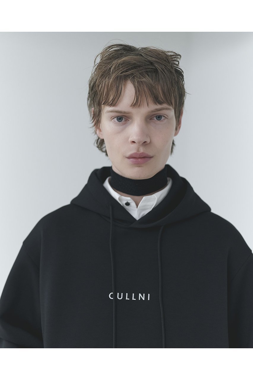 【クルニ/CULLNI】の【UNISEX】CULLNI Logo エンブロイダリー フーディー 人気、トレンドファッション・服の通販 founy(ファニー) 　ファッション　Fashion　レディースファッション　Fashion for Women　トップス・カットソー　Cut & Sew Tops　シャツ・ブラウス・オフィスカジュアル　Elegant Blouses & Button-Ups　レディースパーカー・カジュアルフーディー　Casual Hoodies & Sweatshirts　ロングTシャツ・Tシャツ　Longline T-Shirts & Tees　スウェット・クルーネックトップス　Sweatshirts & Crewnecks / Relaxed Fit Sweat Tops　カットソー・ベーシックTシャツ　Cut-and-Sewn Tops / Stretch Tees & Basics　ユニセックス　Unisex, Genderless　なめらか　Smooth, Silky Texture　エンブロイダリー　Embroidery Design　ベーシック　Basic, Essential　ポケット　Pocket, Pocket Detail　エレガント 上品　Elegant　定番　Standard, Basic Item　other-5|ID: prp329100004905925 ipo3291000000036727721
