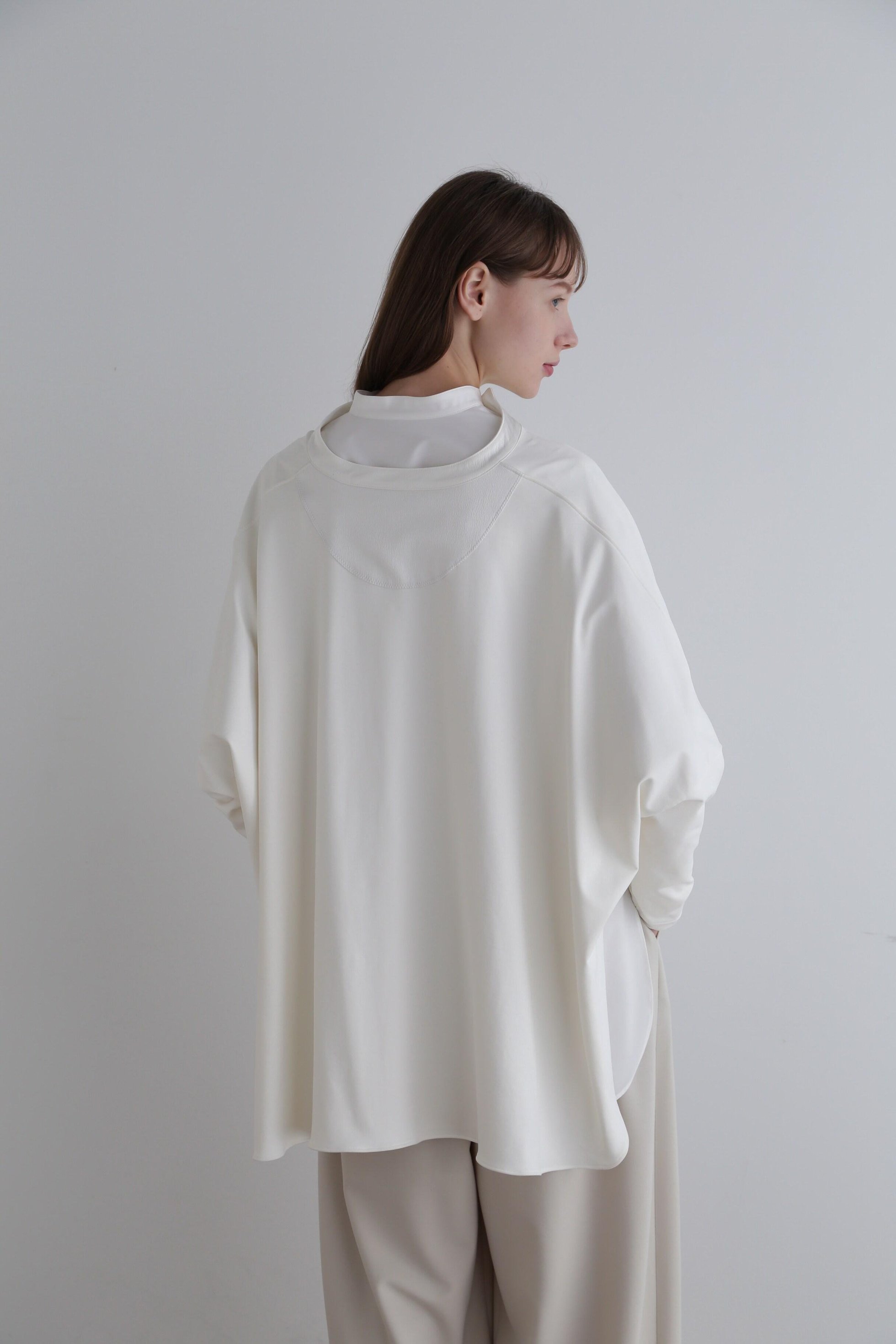 【ル フィル/LE PHIL】の《LE PHIL》ハイストレッチ裏起毛プルオーバー 人気、トレンドファッション・服の通販 founy(ファニー) 　ファッション　Fashion　レディースファッション　Fashion for Women　トップス・カットソー　Cut & Sew Tops　シャツ・ブラウス・オフィスカジュアル　Elegant Blouses & Button-Ups　ロングTシャツ・Tシャツ　Longline T-Shirts & Tees　カジュアルプルオーバー・ニットトップス　Pullovers & Knit Tops / Casual Pullovers　カットソー・ベーシックTシャツ　Cut-and-Sewn Tops / Stretch Tees & Basics　ウォーム　Warm Fabric　エレガント 上品　Elegant　サテン　Satin, Glossy Fabric　シンプル　Simple, Minimal　スタンダード　Standard, Basic　ストレッチ　Stretch, Stretchy Fabric　スリット　Slit, Slit Detail　スリーブ　Sleeve, Long Sleeve / Short Sleeve　パターン　Pattern, Design Print　フォルム　Silhouette, Form　ボックス　Boxy, Box Shape　ボトム　Bottoms, Lower Wear　ロング　Long, Long-Length　other-5|ID: prp329100004905928 ipo3291000000036727756