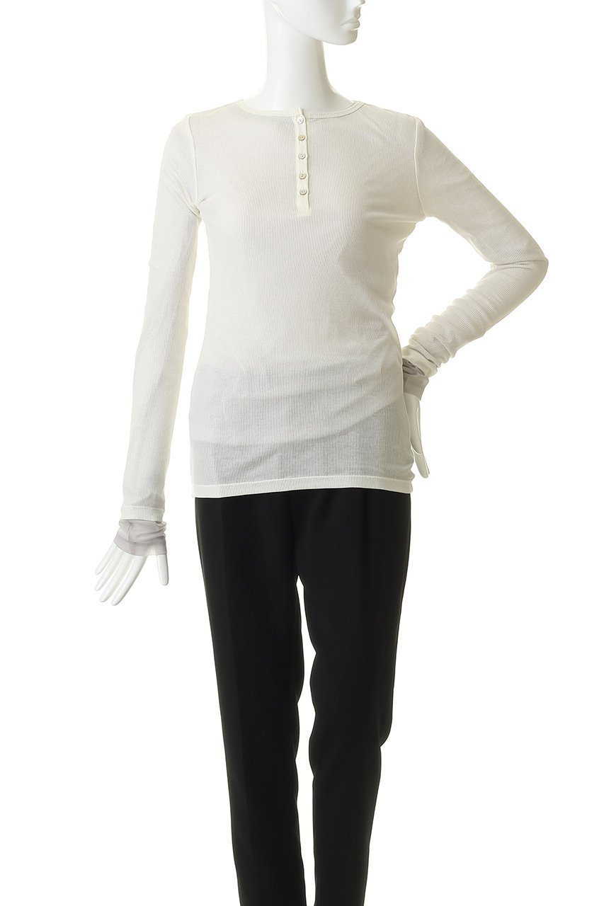 【マノフ/MANOF】のSHEER LAYERED CUT TOPSトップス 人気、トレンドファッション・服の通販 founy(ファニー) 　ファッション　Fashion　レディースファッション　Fashion for Women　トップス・カットソー　Cut & Sew Tops　シャツ・ブラウス・オフィスカジュアル　Elegant Blouses & Button-Ups　ロングTシャツ・Tシャツ　Longline T-Shirts & Tees　カットソー・ベーシックTシャツ　Cut-and-Sewn Tops / Stretch Tees & Basics　ギャザー　Gathered, Ruffled　スリーブ　Sleeve, Long Sleeve / Short Sleeve　ロング　Long, Long-Length　other-2|ID: prp329100004905935 ipo3291000000036733535