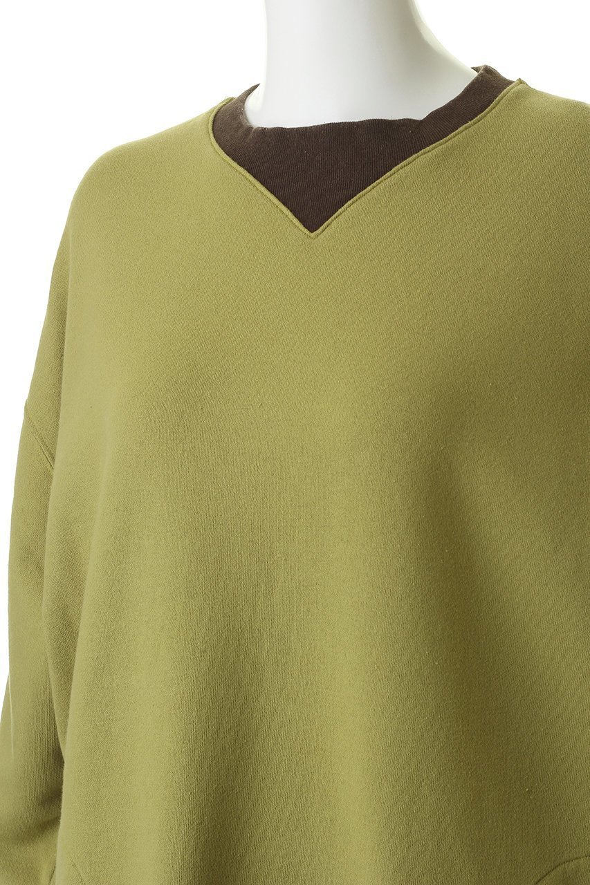 【キャサリンハムネット/KATHARINE HAMNETT LONDON】の【UNISEX】バイカラーリブオーバーサイズスウェットプルオーバー 人気、トレンドファッション・服の通販 founy(ファニー) 　ファッション　Fashion　レディースファッション　Fashion for Women　トップス・カットソー　Cut & Sew Tops　シャツ・ブラウス・オフィスカジュアル　Elegant Blouses & Button-Ups　レディースパーカー・カジュアルフーディー　Casual Hoodies & Sweatshirts　ロングTシャツ・Tシャツ　Longline T-Shirts & Tees　カジュアルプルオーバー・ニットトップス　Pullovers & Knit Tops / Casual Pullovers　スウェット・クルーネックトップス　Sweatshirts & Crewnecks / Relaxed Fit Sweat Tops　カットソー・ベーシックTシャツ　Cut-and-Sewn Tops / Stretch Tees & Basics　ユニセックス　Unisex, Genderless　ヴィンテージ　Vintage Style　定番　Standard, Basic Item　other-5|ID: prp329100004905938 ipo3291000000036733544