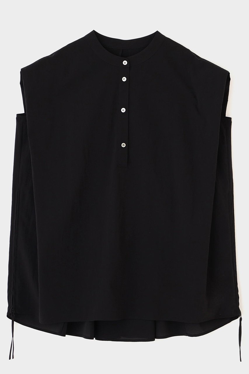 【ル フィル/LE PHIL】の《LE PHIL SPORTS》マイクロドットエアーノースリブラウス 人気、トレンドファッション・服の通販 founy(ファニー) 　ファッション　Fashion　レディースファッション　Fashion for Women　トップス・カットソー　Cut & Sew Tops　シャツ・ブラウス・オフィスカジュアル　Elegant Blouses & Button-Ups　インナー　Innerwear　エアリー　Airy Texture　軽量　Lightweight, Ultra Light　ショート　Short, Short Length　シンプル　Simple, Minimal　ジャケット　Jacket, Outerwear　スタンダード　Standard, Basic　ストレッチ　Stretch, Stretchy Fabric　スリーブ　Sleeve, Long Sleeve / Short Sleeve　ドット　Polka Dot, Dot Pattern　ノースリーブ　Sleeveless, No-Sleeve　ワイド　Wide, Wide Fit　夏　Summer　エレガント 上品　Elegant　新作・新入荷　New Arrivals / New In　 other-1|ID: prp329100004905944 ipo3291000000036727883