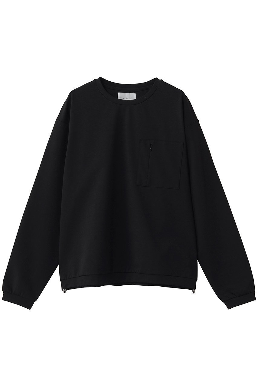 【ミディウミソリッド/MIDIUMISOLID / MEN】の【MEN】compression P/O プルオーバー インテリア・キッズ・メンズ・レディースファッション・服の通販 founy(ファニー) 　ファッション　Fashion　メンズファッション　Fashion for Men　トップス・カットソー　Cut & Sew Tops　メンズシャツ　Shirts　スリーブ　Sleeve, Long Sleeve / Short Sleeve　バランス　Balance, Style Balance　ベーシック　Basic, Essential　ボトム　Bottoms, Lower Wear　ロング　Long, Long-Length　black|ID: prp329100004905961 ipo3291000000036728030