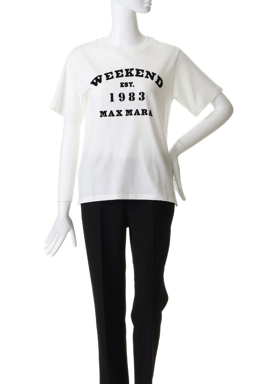 【マックスマーラ/Max Mara】の【Weekend Max Mara】TENUE Tシャツ 人気、トレンドファッション・服の通販 founy(ファニー) 　ファッション　Fashion　レディースファッション　Fashion for Women　トップス・カットソー　Cut & Sew Tops　シャツ・ブラウス・オフィスカジュアル　Elegant Blouses & Button-Ups　ロングTシャツ・Tシャツ　Longline T-Shirts & Tees　カットソー・ベーシックTシャツ　Cut-and-Sewn Tops / Stretch Tees & Basics　インナー　Innerwear　ショート　Short, Short Length　スリーブ　Sleeve, Long Sleeve / Short Sleeve　バランス　Balance, Style Balance　モダン　Modern, Contemporary　other-2|ID: prp329100004905974 ipo3291000000036728150