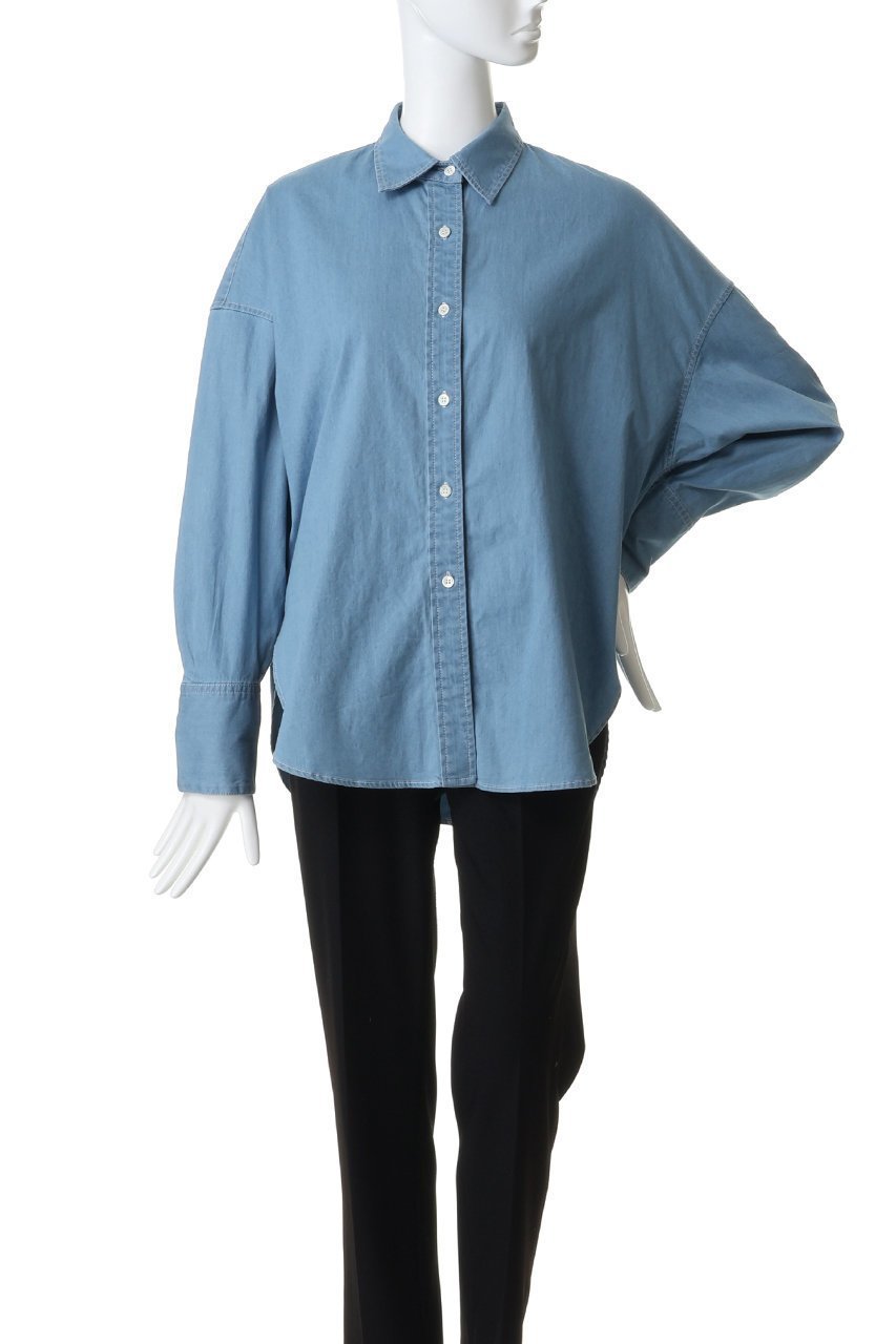 【ティアラ/Tiara】のデニムシャツ 人気、トレンドファッション・服の通販 founy(ファニー) 　ファッション　Fashion　レディースファッション　Fashion for Women　トップス・カットソー　Cut & Sew Tops　シャツ・ブラウス・オフィスカジュアル　Elegant Blouses & Button-Ups　おすすめ　Recommended / Our Picks　シンプル　Simple, Minimal　ストレッチ　Stretch, Stretchy Fabric　スリーブ　Sleeve, Long Sleeve / Short Sleeve　セットアップ　Set-Up, Coordinated Outfit　デニム　Denim, Jeans Material　ロング　Long, Long-Length　新作・新入荷　New Arrivals / New In　other-2|ID: prp329100004905985 ipo3291000000036728332