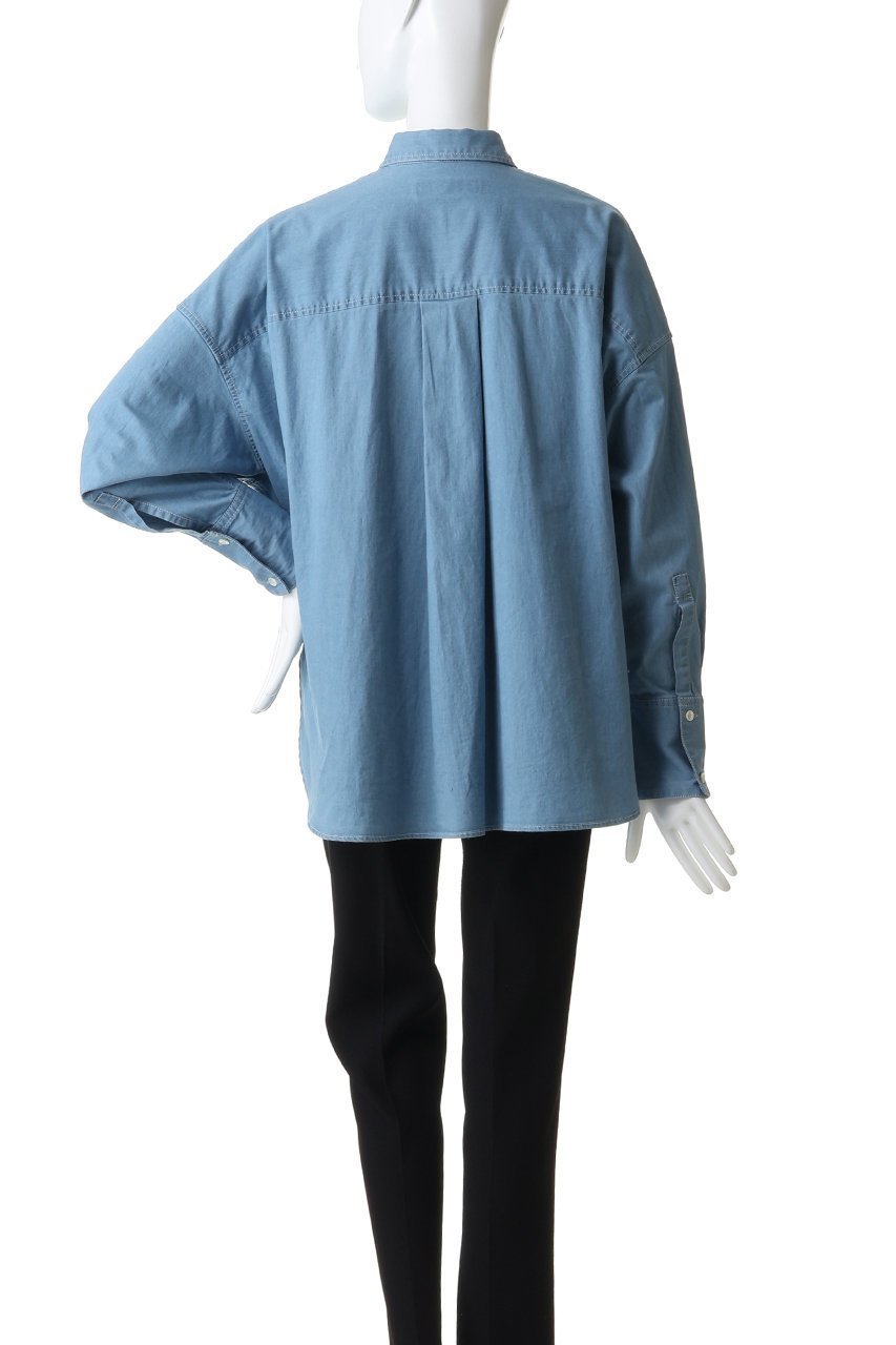 【ティアラ/Tiara】のデニムシャツ 人気、トレンドファッション・服の通販 founy(ファニー) 　ファッション　Fashion　レディースファッション　Fashion for Women　トップス・カットソー　Cut & Sew Tops　シャツ・ブラウス・オフィスカジュアル　Elegant Blouses & Button-Ups　おすすめ　Recommended / Our Picks　シンプル　Simple, Minimal　ストレッチ　Stretch, Stretchy Fabric　スリーブ　Sleeve, Long Sleeve / Short Sleeve　セットアップ　Set-Up, Coordinated Outfit　デニム　Denim, Jeans Material　ロング　Long, Long-Length　新作・新入荷　New Arrivals / New In　other-4|ID: prp329100004905985 ipo3291000000036728334