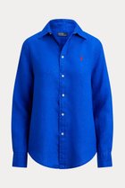 【ラルフローレン/RALPH LAUREN】の【POLO RALPH LAUREN】クラシック フィット リネン シャツ ブルー|ID: prp329100004905995 ipo3291000000036728432
