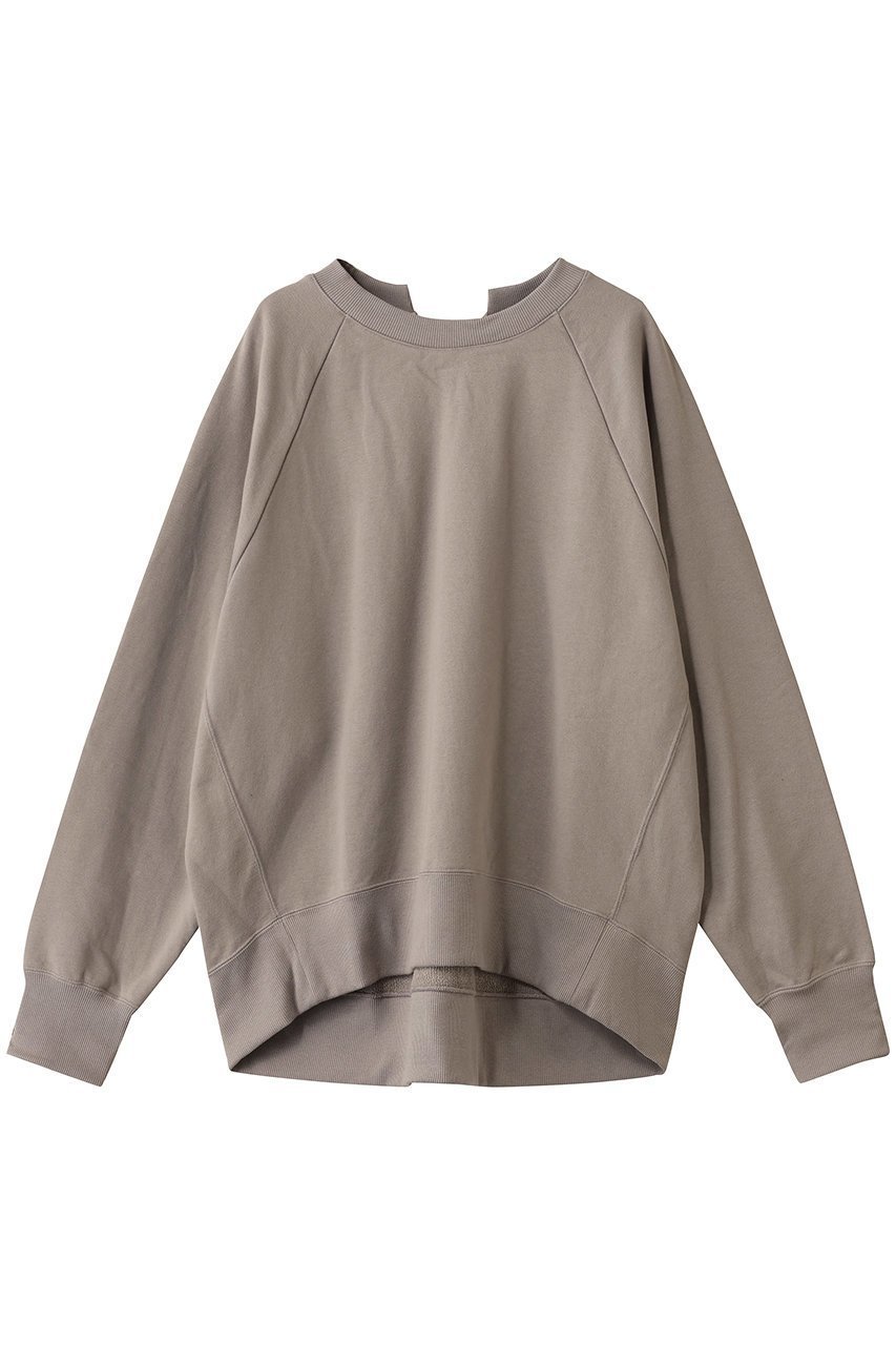 【プルミエ アロンディスモン/1er Arrondissement】の【SOLto】レースアップスウェット インテリア・キッズ・メンズ・レディースファッション・服の通販 founy(ファニー) 　ファッション　Fashion　レディースファッション　Fashion for Women　トップス・カットソー　Cut & Sew Tops　シャツ・ブラウス・オフィスカジュアル　Elegant Blouses & Button-Ups　レディースパーカー・カジュアルフーディー　Casual Hoodies & Sweatshirts　ロングTシャツ・Tシャツ　Longline T-Shirts & Tees　スウェット・クルーネックトップス　Sweatshirts & Crewnecks / Relaxed Fit Sweat Tops　カットソー・ベーシックTシャツ　Cut-and-Sewn Tops / Stretch Tees & Basics　スウェット / スエット　Sweatshirt, Sweatwear　スリーブ　Sleeve, Long Sleeve / Short Sleeve　ロング　Long, Long-Length　A/W・秋冬　Autumn/Winter　トープ|ID: prp329100004906010 ipo3291000000036728559