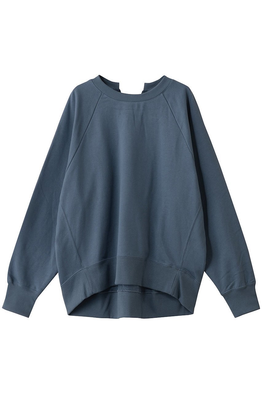 【プルミエ アロンディスモン/1er Arrondissement】の【SOLto】レースアップスウェット インテリア・キッズ・メンズ・レディースファッション・服の通販 founy(ファニー) 　ファッション　Fashion　レディースファッション　Fashion for Women　トップス・カットソー　Cut & Sew Tops　シャツ・ブラウス・オフィスカジュアル　Elegant Blouses & Button-Ups　レディースパーカー・カジュアルフーディー　Casual Hoodies & Sweatshirts　ロングTシャツ・Tシャツ　Longline T-Shirts & Tees　スウェット・クルーネックトップス　Sweatshirts & Crewnecks / Relaxed Fit Sweat Tops　カットソー・ベーシックTシャツ　Cut-and-Sewn Tops / Stretch Tees & Basics　スウェット / スエット　Sweatshirt, Sweatwear　スリーブ　Sleeve, Long Sleeve / Short Sleeve　ロング　Long, Long-Length　A/W・秋冬　Autumn/Winter　デニム|ID: prp329100004906010 ipo3291000000036728560