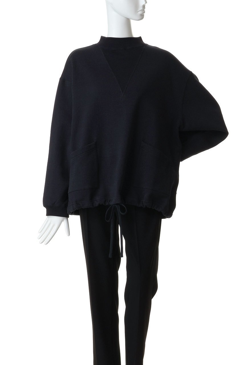 【ミディウミ/MidiUmi】のwork sweat PO プルオーバー 人気、トレンドファッション・服の通販 founy(ファニー) 　ファッション　Fashion　レディースファッション　Fashion for Women　トップス・カットソー　Cut & Sew Tops　シャツ・ブラウス・オフィスカジュアル　Elegant Blouses & Button-Ups　レディースパーカー・カジュアルフーディー　Casual Hoodies & Sweatshirts　ロングTシャツ・Tシャツ　Longline T-Shirts & Tees　カジュアルプルオーバー・ニットトップス　Pullovers & Knit Tops / Casual Pullovers　スウェット・クルーネックトップス　Sweatshirts & Crewnecks / Relaxed Fit Sweat Tops　カットソー・ベーシックTシャツ　Cut-and-Sewn Tops / Stretch Tees & Basics　スウェット / スエット　Sweatshirt, Sweatwear　ドッキング　Docking, Mixed Material　ポケット　Pocket, Pocket Detail　other-2|ID: prp329100004906015 ipo3291000000036748582