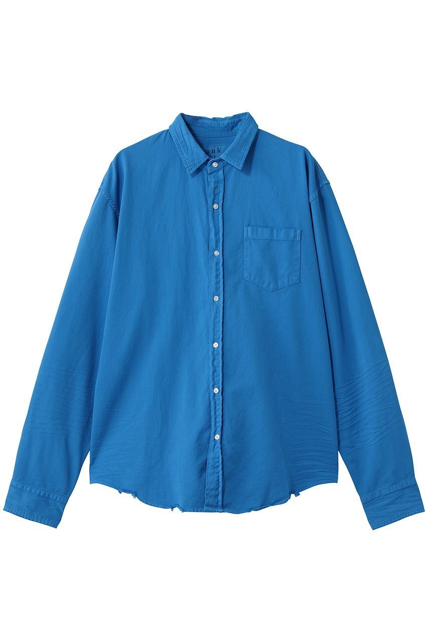 【フランク&アイリーン/Frank&Eileen / MEN】の【MEN】 LUKE イタリアンフェイマスカラーデニム シャツ インテリア・キッズ・メンズ・レディースファッション・服の通販 founy(ファニー) 　ファッション　Fashion　メンズファッション　Fashion for Men　スリーブ　Sleeve, Long Sleeve / Short Sleeve　ロング　Long, Long-Length　ブルー|ID: prp329100004906022 ipo3291000000036728674