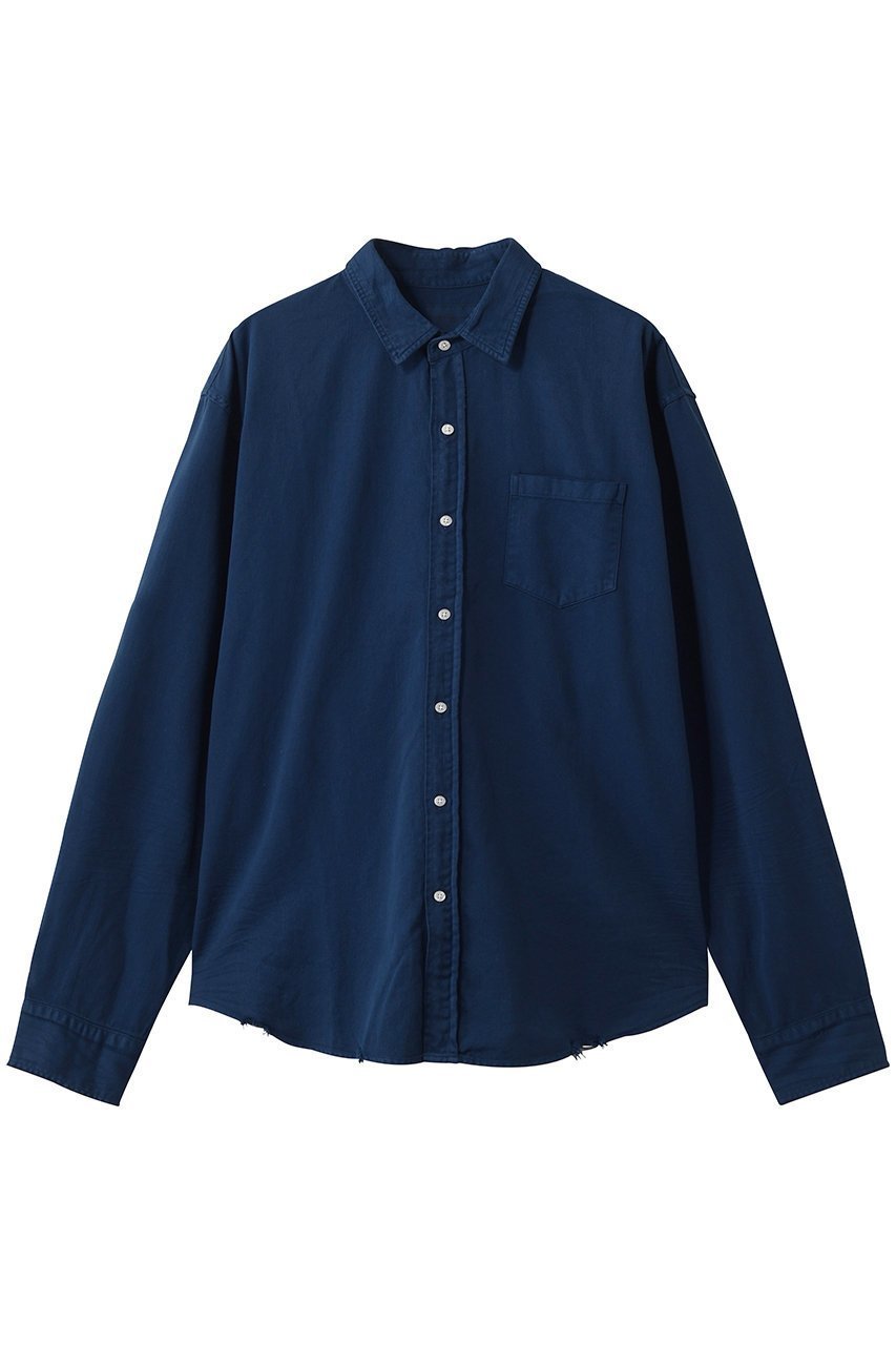 【フランク&アイリーン/Frank&Eileen / MEN】の【MEN】 LUKE イタリアンフェイマスカラーデニム シャツ インテリア・キッズ・メンズ・レディースファッション・服の通販 founy(ファニー) 　ファッション　Fashion　メンズファッション　Fashion for Men　スリーブ　Sleeve, Long Sleeve / Short Sleeve　ロング　Long, Long-Length　ネイビー|ID: prp329100004906022 ipo3291000000036728675