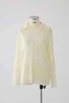 【リムアーク/RIM.ARK】のSheer lace hook tops/トップス 人気、トレンドファッション・服の通販 founy(ファニー) ファッション Fashion レディースファッション Fashion for Women トップス・カットソー Cut & Sew Tops シャツ・ブラウス・オフィスカジュアル Elegant Blouses & Button-Ups ロングTシャツ・Tシャツ Longline T-Shirts & Tees カットソー・ベーシックTシャツ Cut-and-Sewn Tops / Stretch Tees & Basics おすすめ Recommended / Our Picks インナー Innerwear キャミソール Camisole, Spaghetti Strap Top クール Cool, Chic ジャケット Jacket, Outerwear スラックス Slacks, Dress Pants スリーブ Sleeve, Long Sleeve / Short Sleeve タンク Tank Top, Sleeveless Top ダウン Down, Puffer デニム Denim, Jeans Material フロント Front, Front Design レース Lace, Lace Fabric ロング Long, Long-Length thumbnail ホワイト|ID: prp329100004906027 ipo3291000000036728723