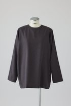 【リムアーク/RIM.ARK】のOversize woven L/S T-SH/Tシャツ 人気、トレンドファッション・服の通販 founy(ファニー) ファッション Fashion レディースファッション Fashion for Women トップス・カットソー Cut & Sew Tops シャツ・ブラウス・オフィスカジュアル Elegant Blouses & Button-Ups ロングTシャツ・Tシャツ Longline T-Shirts & Tees カットソー・ベーシックTシャツ Cut-and-Sewn Tops / Stretch Tees & Basics スリム Slim, Slim Fit スリーブ Sleeve, Long Sleeve / Short Sleeve タイトスカート Pencil Skirt, Tight Skirt ツイル Twist, Twisted Detail 長袖 Long Sleeve, Full Sleeve 半袖 Short Sleeve, Half Sleeve ルーズ Loose, Oversized ロング Long, Long-Length ワイド Wide, Wide Fit エレガント 上品 Elegant thumbnail チャコールグレー|ID: prp329100004906028 ipo3291000000036728737