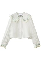 【ミュベール/MUVEIL】のエーデルワイスプリントブラウス ホワイト|ID: prp329100004906030 ipo3291000000036728754