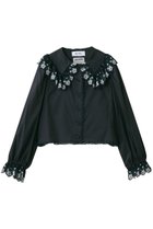 【ミュベール/MUVEIL】のエーデルワイスプリントブラウス ネイビー|ID: prp329100004906030 ipo3291000000036728755