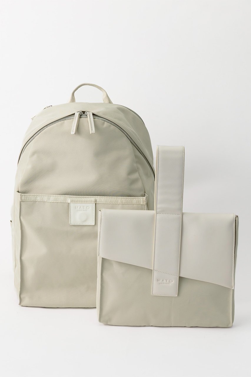 【マールマール/MARLMARL】の【MATO by MARLMARL】JOEY BACK PACK バックパック 人気、トレンドファッション・服の通販 founy(ファニー) 　ファッション　Fashion　レディースファッション　Fashion for Women　バッグ　Bags　クッション　Cushion, Throw Pillow　スマート　Smart, Elegant　ポケット　Pocket, Pocket Detail　ミックス　Mix, Mixed Style　メッシュ　Mesh, Net Fabric　リュック　Backpack, Rucksack　旅行　Travel　エレガント 上品　Elegant　新作・新入荷　New Arrivals / New In　other-6|ID: prp329100004906035 ipo3291000000036730589