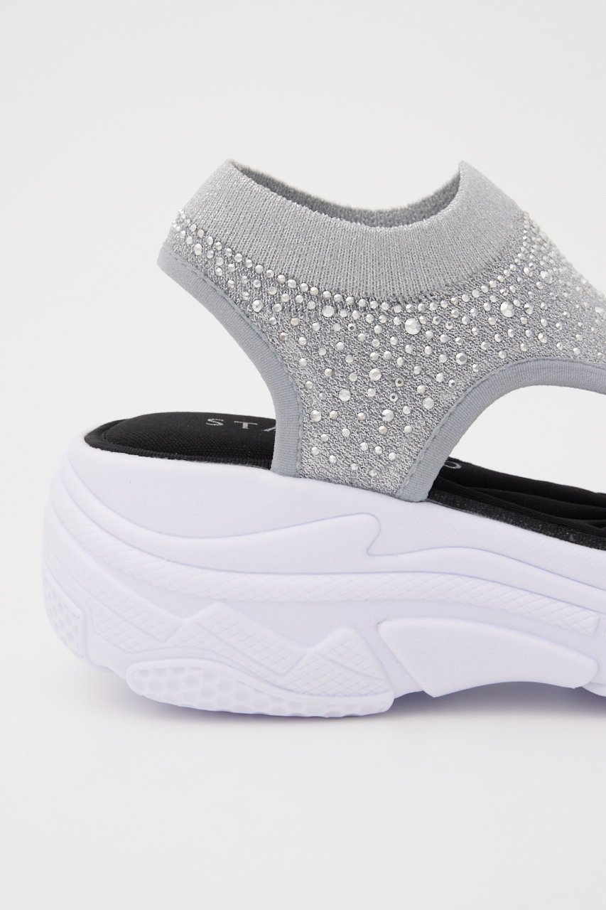 【スタッカート/STACCATO】の【4/8 10:00販売開始】クリスタルカバーアップスポーツサンダル 人気、トレンドファッション・服の通販 founy(ファニー) 　ファッション　Fashion　レディースファッション　Fashion for Women　スポーツウェア　Functional & Stylish Sportswear　サンダル&ミュール　Sandals & Mules　クッション　Cushion, Throw Pillow　クリスタル　Crystal, Swarovski　サンダル　Sandals, Summer Shoes　ストーン　Stone, Gem-Like　スポーツ　Sports, Activewear　フィット　Fit, Slim Fit　新作・新入荷　New Arrivals / New In　軽量　Lightweight, Ultra Light　other-6|ID: prp329100004906066 ipo3291000000036730839