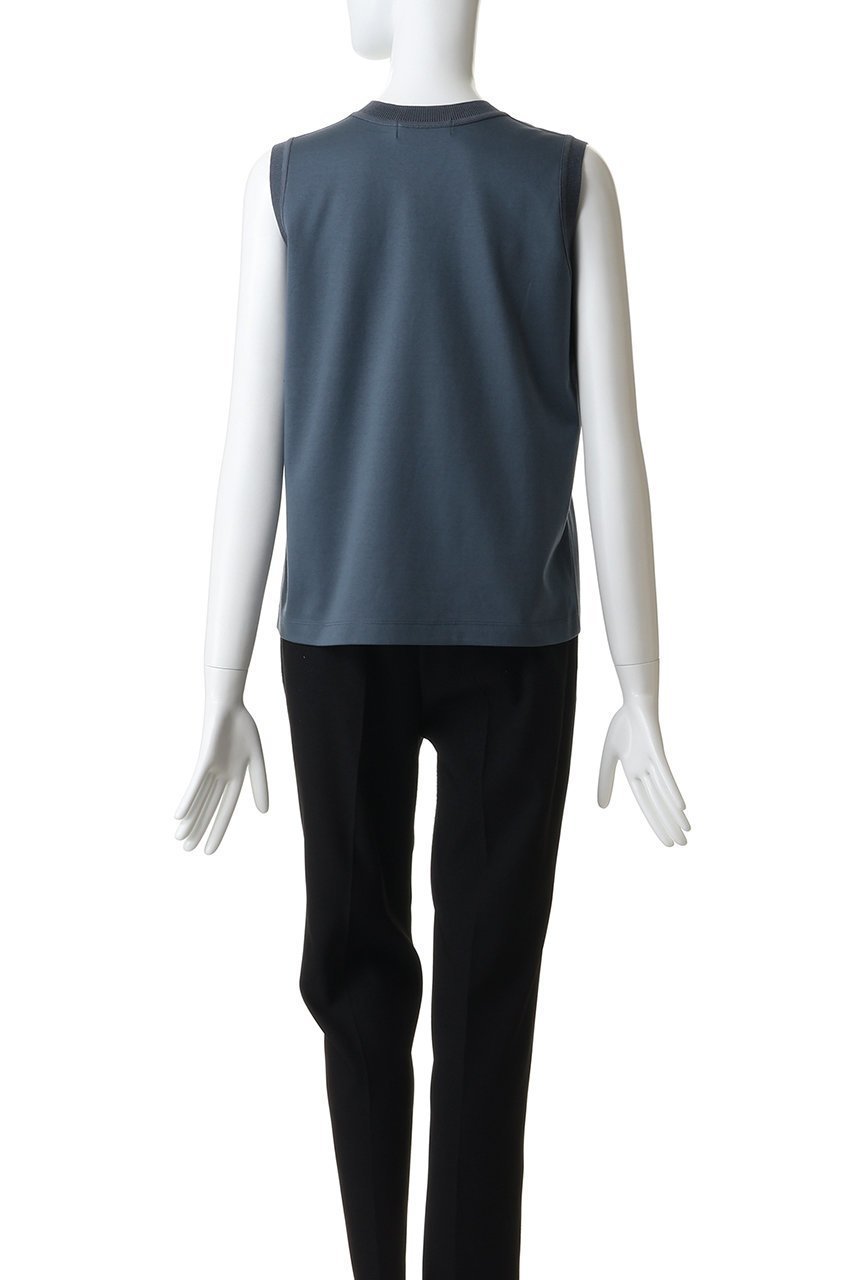 【エブール/ebure】の【4/4 12:00販売開始】【ebure×Ron Herman】ニットパーツコットンポンチ スリーブレストップス 人気、トレンドファッション・服の通販 founy(ファニー) ファッション Fashion レディースファッション Fashion for Women トップス・カットソー Cut & Sew Tops ニット Knit Tops & Sweaters シャツ・ブラウス・オフィスカジュアル Elegant Blouses & Button-Ups ロングTシャツ・Tシャツ Longline T-Shirts & Tees カットソー・ベーシックTシャツ Cut-and-Sewn Tops / Stretch Tees & Basics カットソー Cut and Sewn Top コラボ Collaboration, Collab ショート Short, Short Length シンプル Simple, Minimal スリーブ Sleeve, Long Sleeve / Short Sleeve タンク Tank Top, Sleeveless Top パターン Pattern, Design Print エレガント 上品 Elegant 新作・新入荷 New Arrivals / New In other-4|ID: prp329100004906071 ipo3291000000036730881