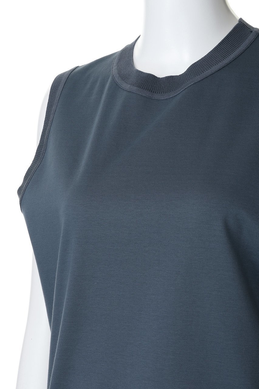 【エブール/ebure】の【4/4 12:00販売開始】【ebure×Ron Herman】ニットパーツコットンポンチ スリーブレストップス 人気、トレンドファッション・服の通販 founy(ファニー) ファッション Fashion レディースファッション Fashion for Women トップス・カットソー Cut & Sew Tops ニット Knit Tops & Sweaters シャツ・ブラウス・オフィスカジュアル Elegant Blouses & Button-Ups ロングTシャツ・Tシャツ Longline T-Shirts & Tees カットソー・ベーシックTシャツ Cut-and-Sewn Tops / Stretch Tees & Basics カットソー Cut and Sewn Top コラボ Collaboration, Collab ショート Short, Short Length シンプル Simple, Minimal スリーブ Sleeve, Long Sleeve / Short Sleeve タンク Tank Top, Sleeveless Top パターン Pattern, Design Print エレガント 上品 Elegant 新作・新入荷 New Arrivals / New In other-5|ID: prp329100004906071 ipo3291000000036730883