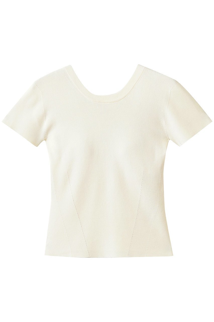 【プルミエ アロンディスモン/1er Arrondissement】の【NICE NICE MOMENT】COMPACT TEE インテリア・キッズ・メンズ・レディースファッション・服の通販 founy(ファニー) 　ファッション　Fashion　レディースファッション　Fashion for Women　トップス・カットソー　Cut & Sew Tops　シャツ・ブラウス・オフィスカジュアル　Elegant Blouses & Button-Ups　ロングTシャツ・Tシャツ　Longline T-Shirts & Tees　カットソー・ベーシックTシャツ　Cut-and-Sewn Tops / Stretch Tees & Basics　インナー　Innerwear　コンパクト　Compact, Small Size　ショート　Short, Short Length　スリーブ　Sleeve, Long Sleeve / Short Sleeve　新作・新入荷　New Arrivals / New In　ホワイト|ID: prp329100004906074 ipo3291000000036730908