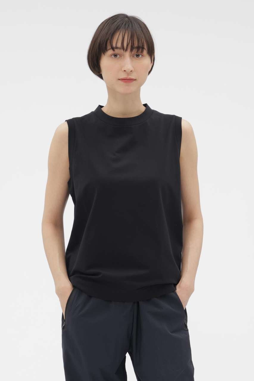 【マーガレットハウエル/MARGARET HOWELL】のHIGHDENCE PIQUE JERSEY TOP 人気、トレンドファッション・服の通販 founy(ファニー) 　ファッション　Fashion　レディースファッション　Fashion for Women　トップス・カットソー　Cut & Sew Tops　キャミソール&ノースリーブ　Camisoles & Sleeveless Tops　シャツ・ブラウス・オフィスカジュアル　Elegant Blouses & Button-Ups　ロングTシャツ・Tシャツ　Longline T-Shirts & Tees　カットソー・ベーシックTシャツ　Cut-and-Sewn Tops / Stretch Tees & Basics　キャミソール　Camisole, Spaghetti Strap Top　コレクション　Collection, Seasonal Line　シンプル　Simple, Minimal　スポーティ　Sporty, Casual Athletic　スリーブ　Sleeve, Long Sleeve / Short Sleeve　タンク　Tank Top, Sleeveless Top　ノースリーブ　Sleeveless, No-Sleeve　フィット　Fit, Slim Fit　マーガレット　Marguerite, Daisy Pattern　リラックス　Relax, Relaxed Fit　夏　Summer　新作・新入荷　New Arrivals / New In　 other-1|ID: prp329100004906078 ipo3291000000036730938