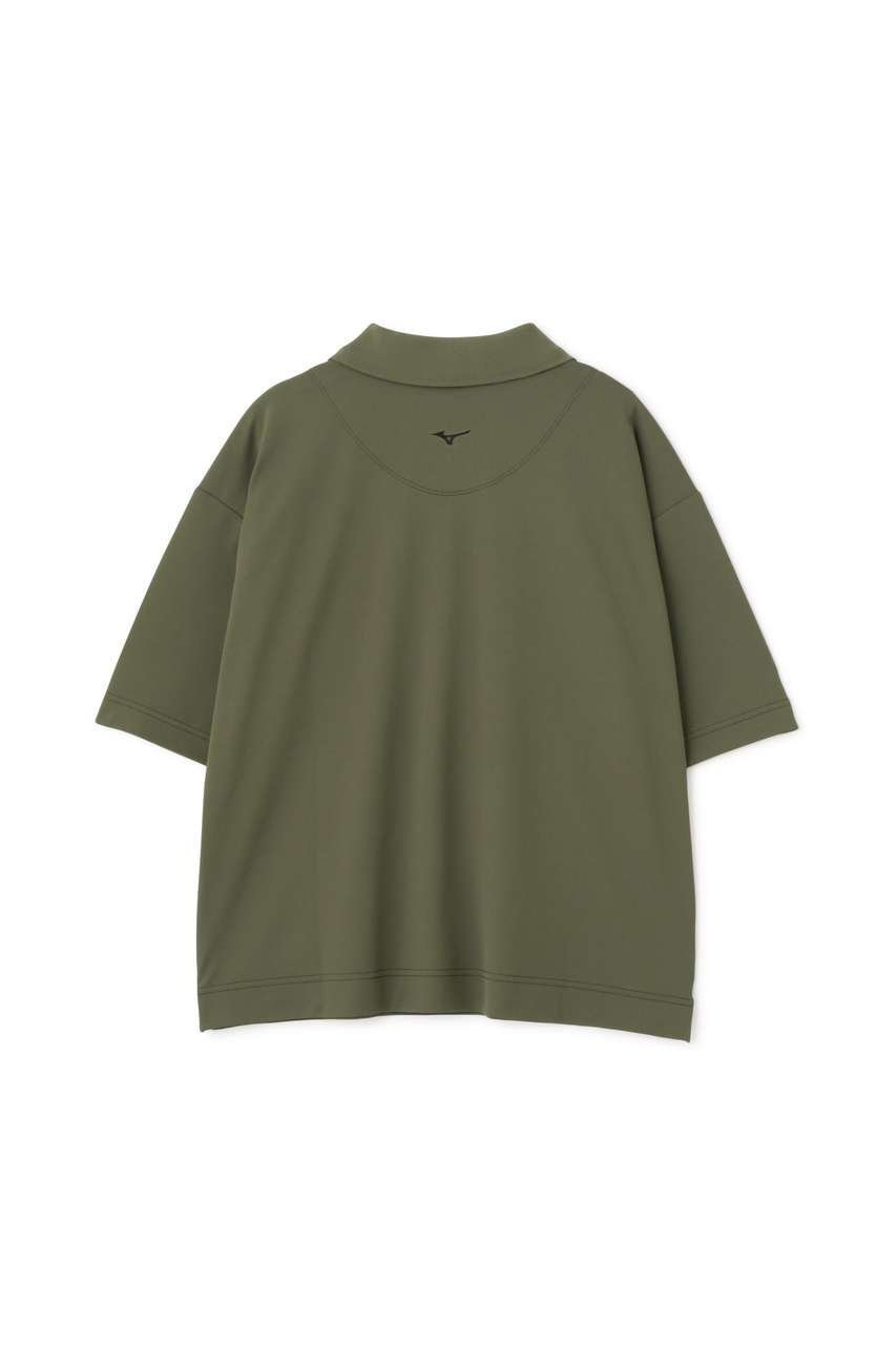 【マーガレットハウエル/MARGARET HOWELL】のHIGHDENCE MESH JERSEY TOP 人気、トレンドファッション・服の通販 founy(ファニー) 　ファッション　Fashion　レディースファッション　Fashion for Women　トップス・カットソー　Cut & Sew Tops　シャツ・ブラウス・オフィスカジュアル　Elegant Blouses & Button-Ups　ロングTシャツ・Tシャツ　Longline T-Shirts & Tees　カットソー・ベーシックTシャツ　Cut-and-Sewn Tops / Stretch Tees & Basics　コレクション　Collection, Seasonal Line　ショート　Short, Short Length　スポーティ　Sporty, Casual Athletic　スリーブ　Sleeve, Long Sleeve / Short Sleeve　フロント　Front, Front Design　ポロシャツ　Polo Shirt, Collared Tee　マーガレット　Marguerite, Daisy Pattern　リラックス　Relax, Relaxed Fit　夏　Summer　新作・新入荷　New Arrivals / New In　other-5|ID: prp329100004906080 ipo3291000000036730973