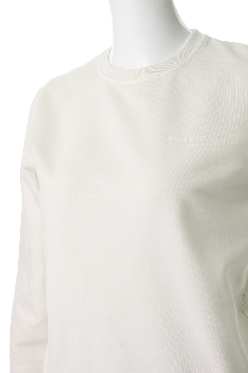 【メゾン マルジェラ/MAISON MARGIELA】のスウェットシャツ 人気、トレンドファッション・服の通販 founy(ファニー) 　ファッション　Fashion　レディースファッション　Fashion for Women　トップス・カットソー　Cut & Sew Tops　シャツ・ブラウス・オフィスカジュアル　Elegant Blouses & Button-Ups　レディースパーカー・カジュアルフーディー　Casual Hoodies & Sweatshirts　ロングTシャツ・Tシャツ　Longline T-Shirts & Tees　スウェット・クルーネックトップス　Sweatshirts & Crewnecks / Relaxed Fit Sweat Tops　カットソー・ベーシックTシャツ　Cut-and-Sewn Tops / Stretch Tees & Basics　スリーブ　Sleeve, Long Sleeve / Short Sleeve　バランス　Balance, Style Balance　ボトム　Bottoms, Lower Wear　ロング　Long, Long-Length　定番　Standard, Basic Item　新作・新入荷　New Arrivals / New In　other-5|ID: prp329100004906098 ipo3291000000036731099