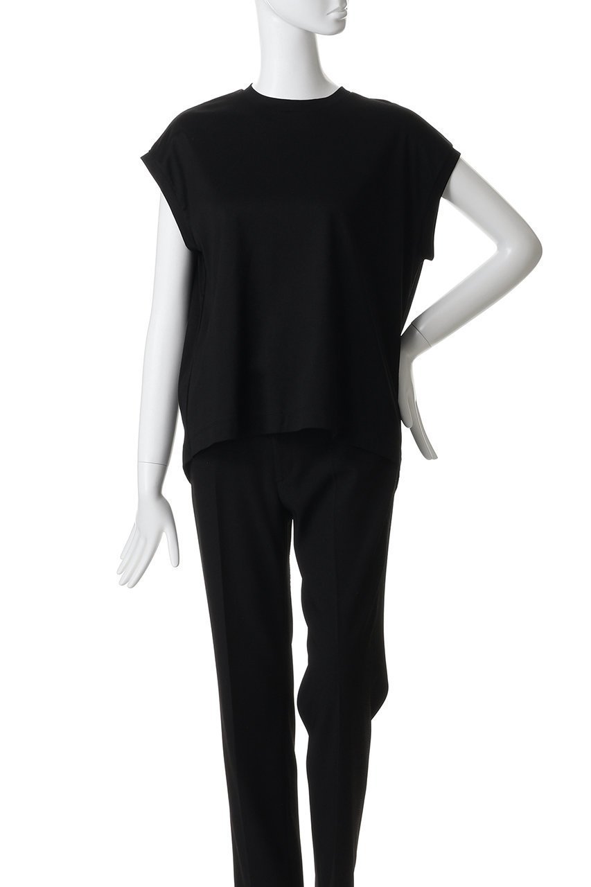 【フローレント/FLORENT】のコットンスムース フレンチスリーブトップス 人気、トレンドファッション・服の通販 founy(ファニー) 　ファッション　Fashion　レディースファッション　Fashion for Women　トップス・カットソー　Cut & Sew Tops　シャツ・ブラウス・オフィスカジュアル　Elegant Blouses & Button-Ups　ロングTシャツ・Tシャツ　Longline T-Shirts & Tees　カットソー・ベーシックTシャツ　Cut-and-Sewn Tops / Stretch Tees & Basics　ショート　Short, Short Length　スリーブ　Sleeve, Long Sleeve / Short Sleeve　吸水　Absorbent, Quick-Dry　夏　Summer　新作・新入荷　New Arrivals / New In　春　Spring　S/S・春夏　SS, Spring/Summer, Warm Season　other-2|ID: prp329100004906100 ipo3291000000036731112