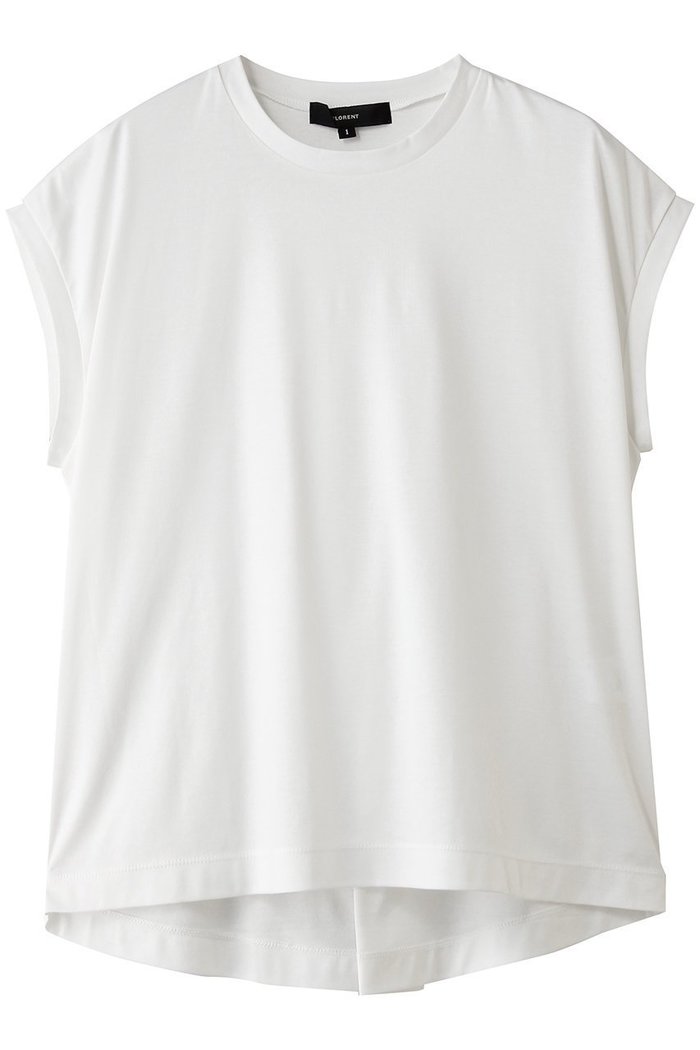 【フローレント/FLORENT】のコットンスムース フレンチスリーブトップス インテリア・キッズ・メンズ・レディースファッション・服の通販 founy(ファニー) https://founy.com/ ファッション Fashion レディースファッション Fashion for Women トップス・カットソー Cut & Sew Tops シャツ・ブラウス・オフィスカジュアル Elegant Blouses & Button-Ups ロングTシャツ・Tシャツ Longline T-Shirts & Tees カットソー・ベーシックTシャツ Cut-and-Sewn Tops / Stretch Tees & Basics ショート Short, Short Length スリーブ Sleeve, Long Sleeve / Short Sleeve 吸水 Absorbent, Quick-Dry 夏 Summer 新作・新入荷 New Arrivals / New In 春 Spring S/S・春夏 SS, Spring/Summer, Warm Season |ID: prp329100004906101 ipo3291000000036731101