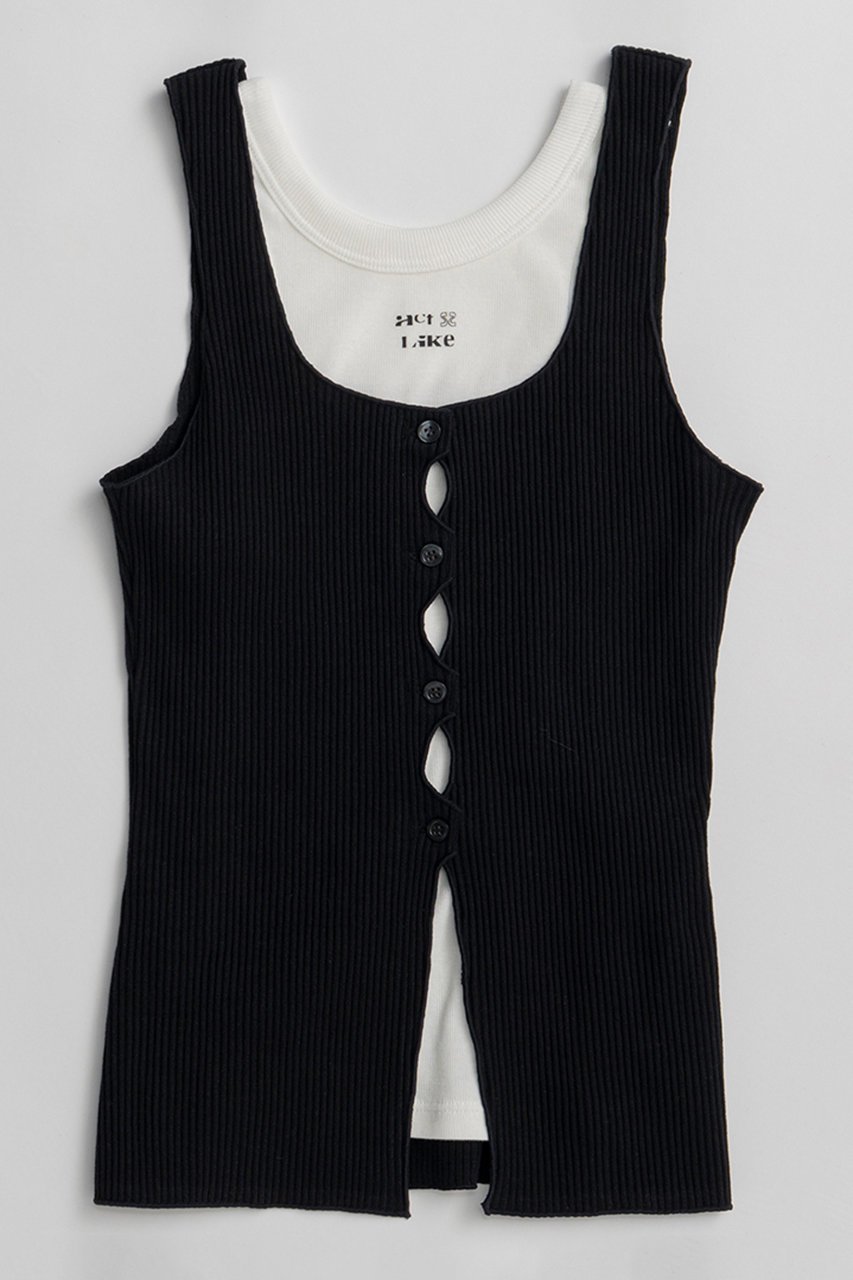 【メゾンスペシャル/MAISON SPECIAL】のMultiway Rib Tank Set/マルチウェイリブタンクセット 人気、トレンドファッション・服の通販 founy(ファニー) 　ファッション　Fashion　レディースファッション　Fashion for Women　トップス・カットソー　Cut & Sew Tops　キャミソール&ノースリーブ　Camisoles & Sleeveless Tops　シャツ・ブラウス・オフィスカジュアル　Elegant Blouses & Button-Ups　ロングTシャツ・Tシャツ　Longline T-Shirts & Tees　カットソー・ベーシックTシャツ　Cut-and-Sewn Tops / Stretch Tees & Basics　キャミソール　Camisole, Spaghetti Strap Top　ストレッチ　Stretch, Stretchy Fabric　タンク　Tank Top, Sleeveless Top　フィット　Fit, Slim Fit　ボトム　Bottoms, Lower Wear　夏　Summer　新作・新入荷　New Arrivals / New In　 other-1|ID: prp329100004906115 ipo3291000000036731230