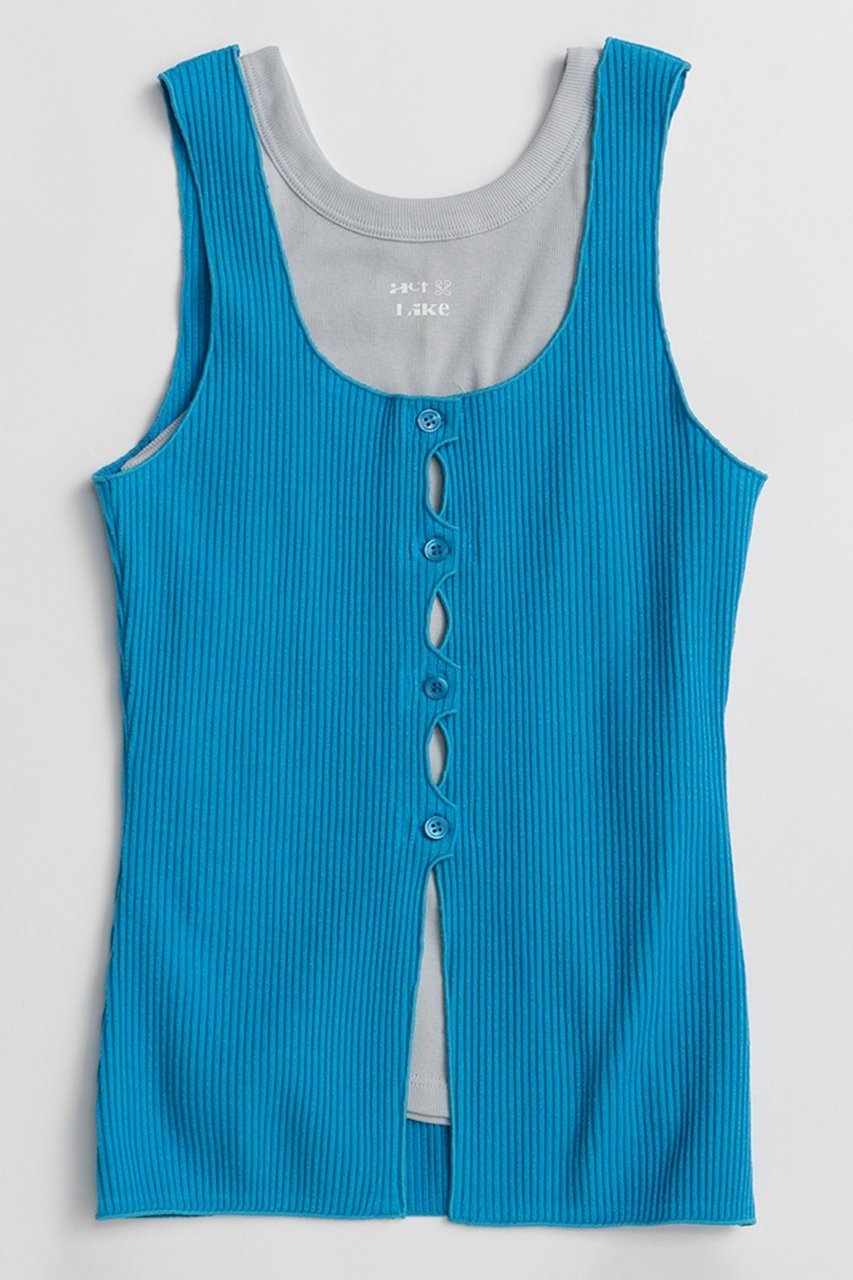 【メゾンスペシャル/MAISON SPECIAL】のMultiway Rib Tank Set/マルチウェイリブタンクセット インテリア・キッズ・メンズ・レディースファッション・服の通販 founy(ファニー) 　ファッション　Fashion　レディースファッション　Fashion for Women　トップス・カットソー　Cut & Sew Tops　キャミソール&ノースリーブ　Camisoles & Sleeveless Tops　シャツ・ブラウス・オフィスカジュアル　Elegant Blouses & Button-Ups　ロングTシャツ・Tシャツ　Longline T-Shirts & Tees　カットソー・ベーシックTシャツ　Cut-and-Sewn Tops / Stretch Tees & Basics　キャミソール　Camisole, Spaghetti Strap Top　ストレッチ　Stretch, Stretchy Fabric　タンク　Tank Top, Sleeveless Top　フィット　Fit, Slim Fit　ボトム　Bottoms, Lower Wear　夏　Summer　新作・新入荷　New Arrivals / New In　GRY(グレー)|ID: prp329100004906115 ipo3291000000036731233