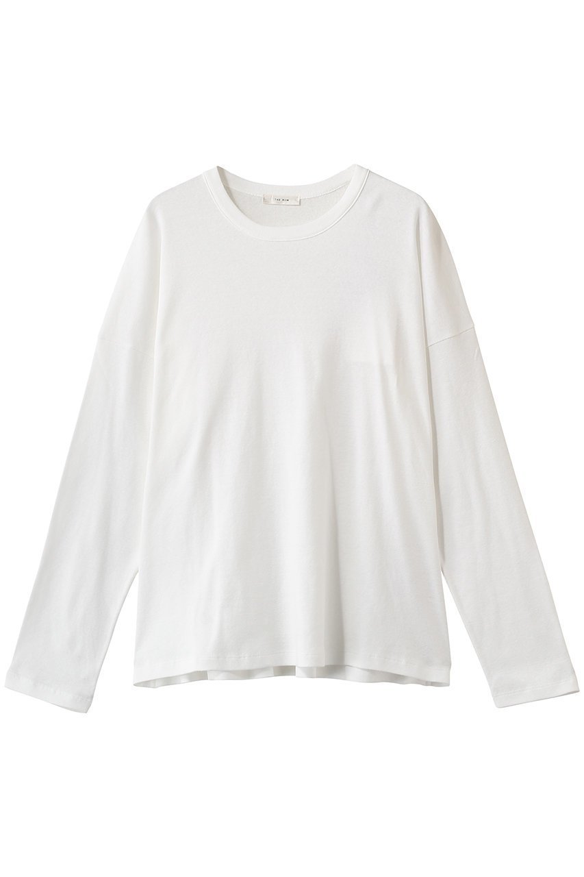 【ザ ロウ/THE ROW】のFLORIS TOP 人気、トレンドファッション・服の通販 founy(ファニー) ファッション Fashion レディースファッション Fashion for Women トップス・カットソー Cut & Sew Tops シャツ・ブラウス・オフィスカジュアル Elegant Blouses & Button-Ups ロングTシャツ・Tシャツ Longline T-Shirts & Tees カットソー・ベーシックTシャツ Cut-and-Sewn Tops / Stretch Tees & Basics インナー Innerwear シンプル Simple, Minimal スリーブ Sleeve, Long Sleeve / Short Sleeve ベーシック Basic, Essential ロング Long, Long-Length 日本製 Made In Japan 長袖 Long Sleeve, Full Sleeve other-1|ID: prp329100004906131 ipo3291000000036731431