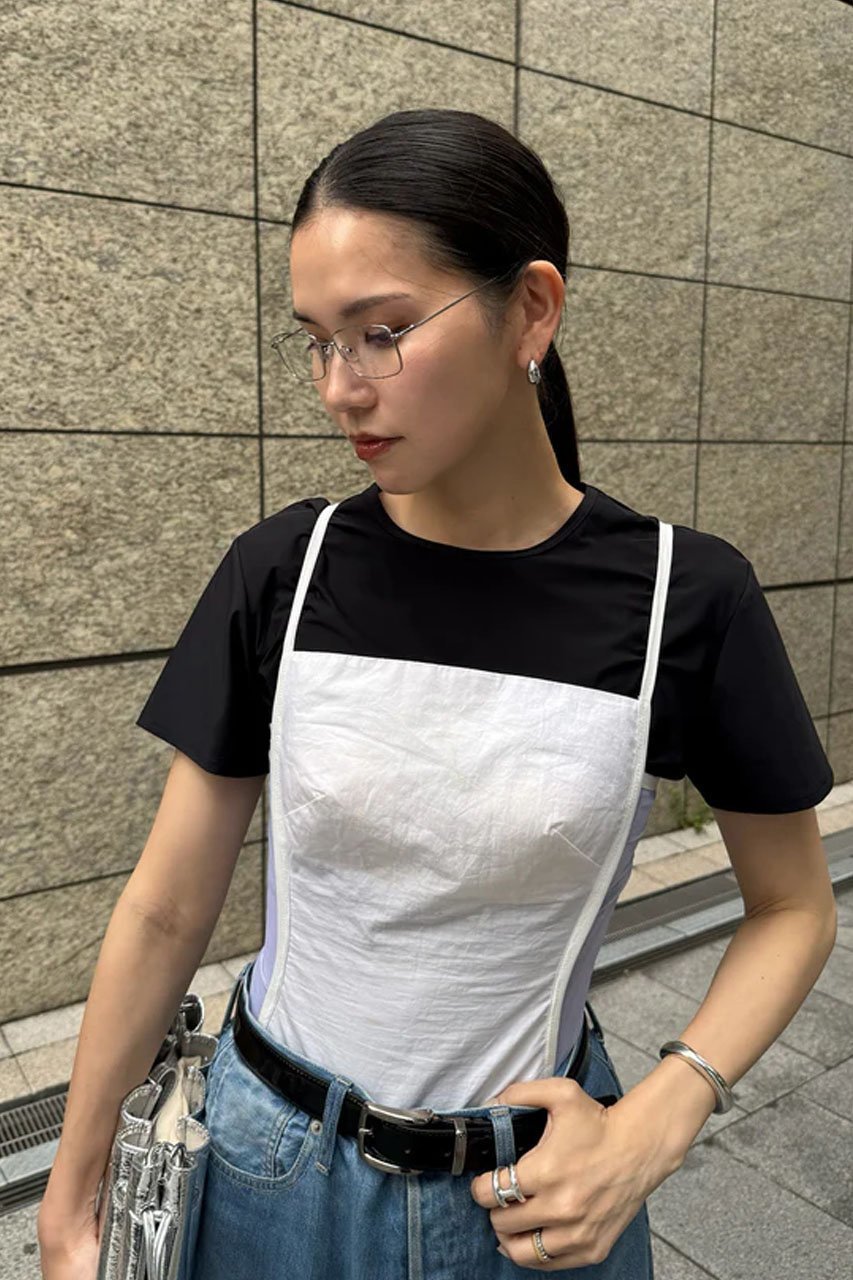 【スタニングルアー/STUNNING LURE】のスイムジャージーT 人気、トレンドファッション・服の通販 founy(ファニー) 　ファッション　Fashion　レディースファッション　Fashion for Women　トップス・カットソー　Cut & Sew Tops　シャツ・ブラウス・オフィスカジュアル　Elegant Blouses & Button-Ups　ロングTシャツ・Tシャツ　Longline T-Shirts & Tees　カットソー・ベーシックTシャツ　Cut-and-Sewn Tops / Stretch Tees & Basics　イタリア　Italy　コンパクト　Compact, Small Size　ショート　Short, Short Length　ストレッチ　Stretch, Stretchy Fabric　スポーティ　Sporty, Casual Athletic　スリーブ　Sleeve, Long Sleeve / Short Sleeve　夏　Summer　other-6|ID: prp329100004906136 ipo3291000000036731465