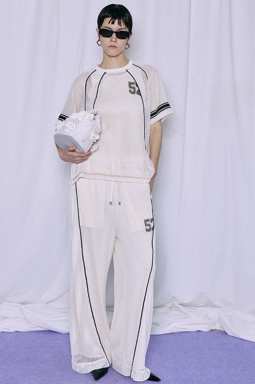 【メゾンスペシャル/MAISON SPECIAL】のNumbering Mesh T-Shirt/ナンバリングメッシュTシャツ 人気、トレンドファッション・服の通販 founy(ファニー) 　ファッション　Fashion　レディースファッション　Fashion for Women　トップス・カットソー　Cut & Sew Tops　シャツ・ブラウス・オフィスカジュアル　Elegant Blouses & Button-Ups　ロングTシャツ・Tシャツ　Longline T-Shirts & Tees　カットソー・ベーシックTシャツ　Cut-and-Sewn Tops / Stretch Tees & Basics　インナー　Innerwear　シアー　Sheer, See-Through　ショート　Short, Short Length　スリーブ　Sleeve, Long Sleeve / Short Sleeve　ドッキング　Docking, Mixed Material　ビッグ　Big, Oversized　プリント　Print, Printed Pattern　メッシュ　Mesh, Net Fabric　再入荷　Restock / Back in Stock　夏　Summer　other-2|ID: prp329100004906147 ipo3291000000036731555