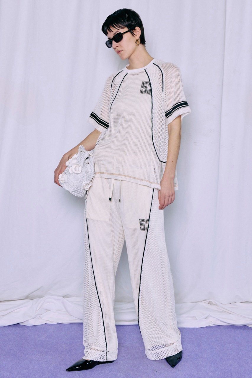 【メゾンスペシャル/MAISON SPECIAL】のNumbering Mesh T-Shirt/ナンバリングメッシュTシャツ 人気、トレンドファッション・服の通販 founy(ファニー) 　ファッション　Fashion　レディースファッション　Fashion for Women　トップス・カットソー　Cut & Sew Tops　シャツ・ブラウス・オフィスカジュアル　Elegant Blouses & Button-Ups　ロングTシャツ・Tシャツ　Longline T-Shirts & Tees　カットソー・ベーシックTシャツ　Cut-and-Sewn Tops / Stretch Tees & Basics　インナー　Innerwear　シアー　Sheer, See-Through　ショート　Short, Short Length　スリーブ　Sleeve, Long Sleeve / Short Sleeve　ドッキング　Docking, Mixed Material　ビッグ　Big, Oversized　プリント　Print, Printed Pattern　メッシュ　Mesh, Net Fabric　再入荷　Restock / Back in Stock　夏　Summer　other-3|ID: prp329100004906147 ipo3291000000036731556