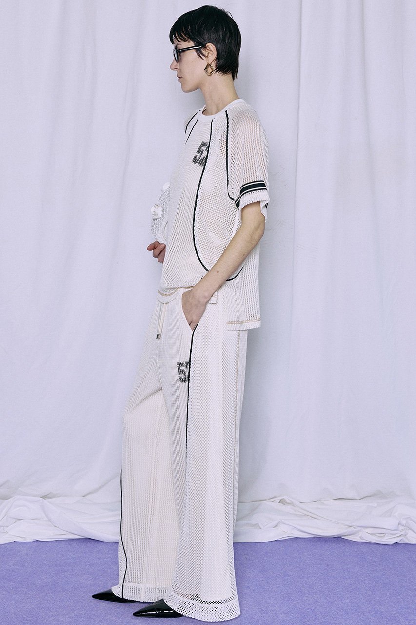 【メゾンスペシャル/MAISON SPECIAL】のNumbering Mesh T-Shirt/ナンバリングメッシュTシャツ 人気、トレンドファッション・服の通販 founy(ファニー) 　ファッション　Fashion　レディースファッション　Fashion for Women　トップス・カットソー　Cut & Sew Tops　シャツ・ブラウス・オフィスカジュアル　Elegant Blouses & Button-Ups　ロングTシャツ・Tシャツ　Longline T-Shirts & Tees　カットソー・ベーシックTシャツ　Cut-and-Sewn Tops / Stretch Tees & Basics　インナー　Innerwear　シアー　Sheer, See-Through　ショート　Short, Short Length　スリーブ　Sleeve, Long Sleeve / Short Sleeve　ドッキング　Docking, Mixed Material　ビッグ　Big, Oversized　プリント　Print, Printed Pattern　メッシュ　Mesh, Net Fabric　再入荷　Restock / Back in Stock　夏　Summer　other-5|ID: prp329100004906147 ipo3291000000036731558