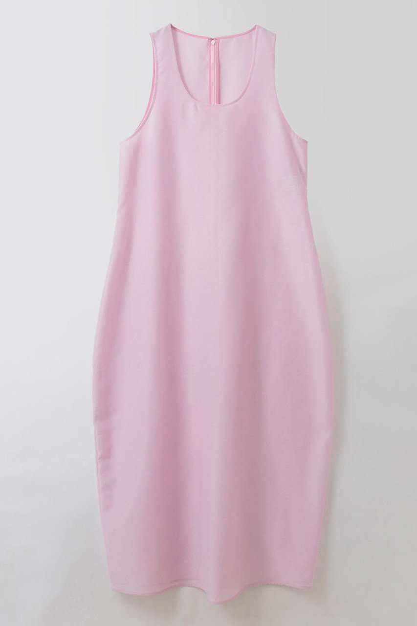 【ハー/HER.】の【4/2 12:00販売開始】カーブシルエットドレス インテリア・キッズ・メンズ・レディースファッション・服の通販 founy(ファニー) 　ファッション　Fashion　レディースファッション　Fashion for Women　ワンピース　Dresses　フォーマル・パーティードレス・結婚式用ドレス　Elegant & Casual Dresses　チュニック　Tunic Tops & Dresses　おすすめ　Recommended / Our Picks　インナー　Innerwear　オーガンジー　Organza Fabric　シンプル　Simple, Minimal　セットアップ　Set-Up, Coordinated Outfit　チュニック　Tunic, Long Top　ドレス　Dress, One-Piece　パターン　Pattern, Design Print　リラックス　Relax, Relaxed Fit　ロング　Long, Long-Length　夏　Summer　新作・新入荷　New Arrivals / New In　ピンク|ID: prp329100004906148 ipo3291000000036731564