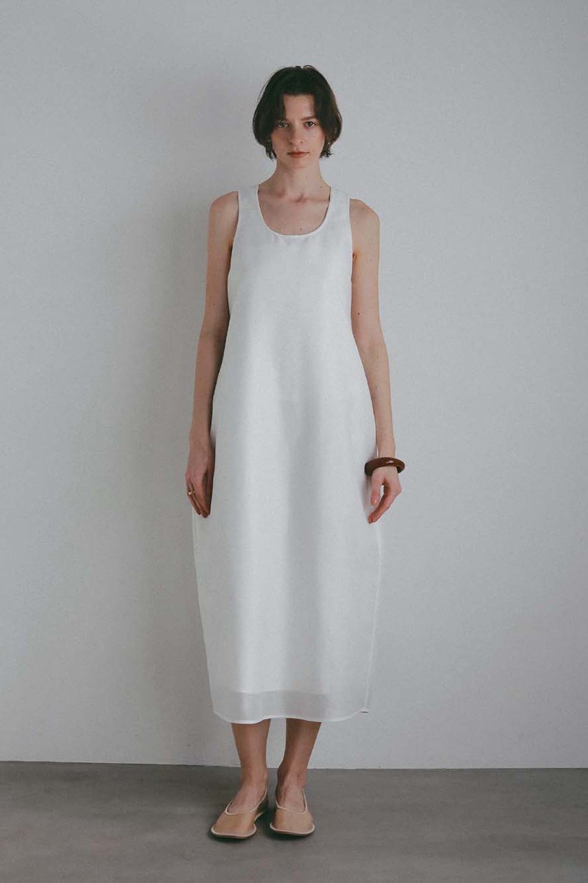 【ハー/HER.】の【4/2 12:00販売開始】カーブシルエットドレス 人気、トレンドファッション・服の通販 founy(ファニー) 　ファッション　Fashion　レディースファッション　Fashion for Women　ワンピース　Dresses　フォーマル・パーティードレス・結婚式用ドレス　Elegant & Casual Dresses　チュニック　Tunic Tops & Dresses　おすすめ　Recommended / Our Picks　インナー　Innerwear　オーガンジー　Organza Fabric　シンプル　Simple, Minimal　セットアップ　Set-Up, Coordinated Outfit　チュニック　Tunic, Long Top　ドレス　Dress, One-Piece　パターン　Pattern, Design Print　リラックス　Relax, Relaxed Fit　ロング　Long, Long-Length　夏　Summer　新作・新入荷　New Arrivals / New In　other-3|ID: prp329100004906148 ipo3291000000036731566