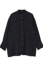 【アドーア/ADORE】のソフトオーガンジーブラウス 人気、トレンドファッション・服の通販 founy(ファニー) ファッション Fashion レディースファッション Fashion for Women トップス・カットソー Cut & Sew Tops シャツ・ブラウス・オフィスカジュアル Elegant Blouses & Button-Ups オーガンジー Organza Fabric スリット Slit, Slit Detail スリーブ Sleeve, Long Sleeve / Short Sleeve タフタ Taffeta, Structured Fabric ドッキング Docking, Mixed Material フレア Flare, Flared ロング Long, Long-Length 軽量 Lightweight, Ultra Light thumbnail ブラック|ID: prp329100004906159 ipo3291000000036731654