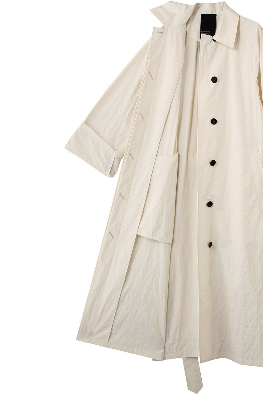 【カオス/Chaos】のバルマカーンエアーコート 人気、トレンドファッション・服の通販 founy(ファニー) 　ファッション　Fashion　レディースファッション　Fashion for Women　アウター　Coat / Outerwear Collection　コート・ロングコート・ピーコート　Long Coats, Peacoats & More　スリーブ　Sleeve, Long Sleeve / Short Sleeve　ロング　Long, Long-Length　新作・新入荷　New Arrivals / New In　other-6|ID: prp329100004906161 ipo3291000000036731667