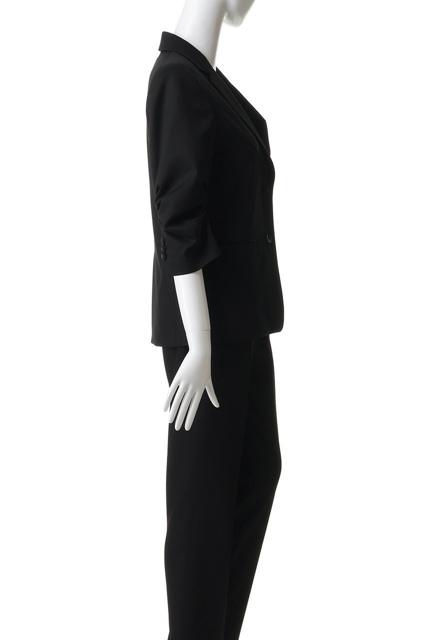 【チノ/CINOH】のクロップドスリーブ ハイツイスト ウール ジャケット 人気、トレンドファッション・服の通販 founy(ファニー) 　ファッション　Fashion　レディースファッション　Fashion for Women　アウター　Coat / Outerwear Collection　レディースジャケット・軽アウター　Jackets　クロップド　Cropped, Short Length　ジャケット　Jacket, Outerwear　ツイスト　Tweed, Tweed Fabric　ツイル　Twist, Twisted Detail　バランス　Balance, Style Balance　フロント　Front, Front Design　ボトム　Bottoms, Lower Wear　新作・新入荷　New Arrivals / New In　other-3|ID: prp329100004906164 ipo3291000000036731688