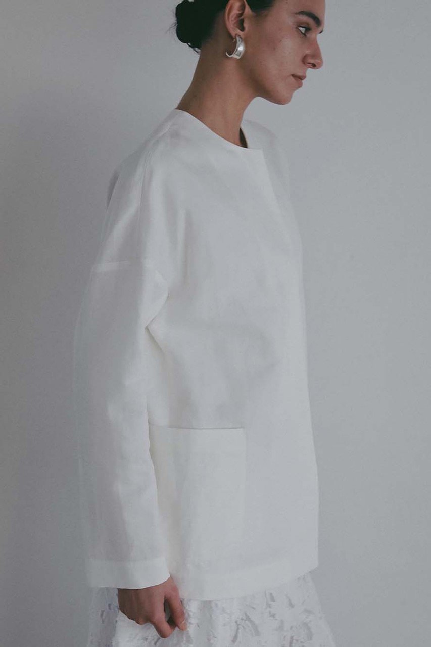 【ハー/HER.】の【4/2 12:00販売開始】Li/Cクルーネックジャケット 人気、トレンドファッション・服の通販 founy(ファニー) 　ファッション　Fashion　レディースファッション　Fashion for Women　アウター　Coat / Outerwear Collection　レディースジャケット・軽アウター　Jackets　おすすめ　Recommended / Our Picks　カーディガン　Cardigan, Knitwear　シンプル　Simple, Minimal　ジャケット　Jacket, Outerwear　リネン　Linen, Linen Fabric　エレガント 上品　Elegant　夏　Summer　新作・新入荷　New Arrivals / New In　羽織　Haori, Light Jacket　other-7|ID: prp329100004906166 ipo3291000000036731710