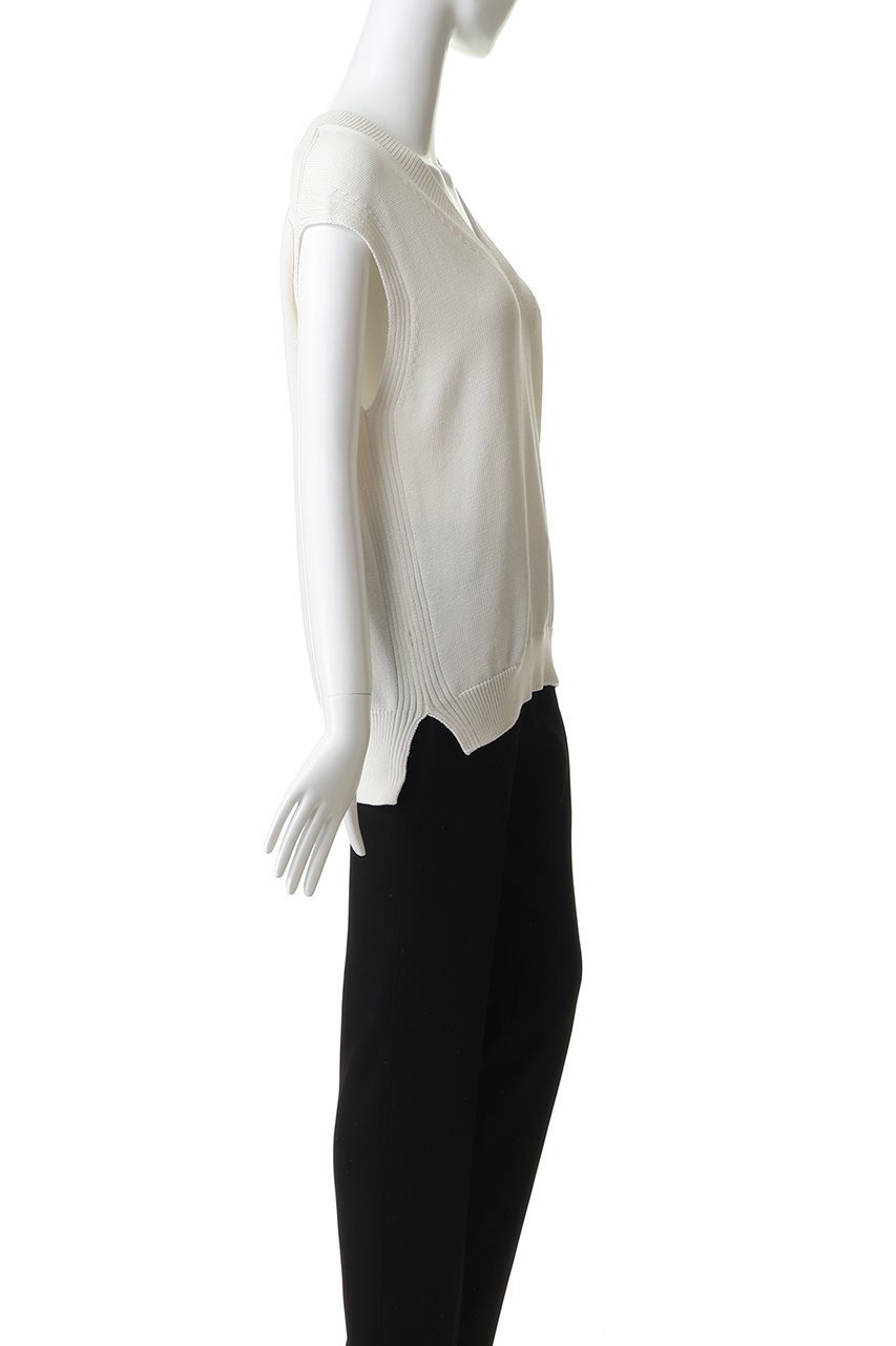 【ジェイドット/j.】のコットンニット Vネックベスト 人気、トレンドファッション・服の通販 founy(ファニー) 　ファッション　Fashion　レディースファッション　Fashion for Women　アウター　Coat / Outerwear Collection　レディースジャケット・軽アウター　Jackets　ジャケット　Jacket, Outerwear　スリット　Slit, Slit Detail　ベスト　Vest, Waistcoat　新作・新入荷　New Arrivals / New In　other-3|ID: prp329100004906168 ipo3291000000036731726