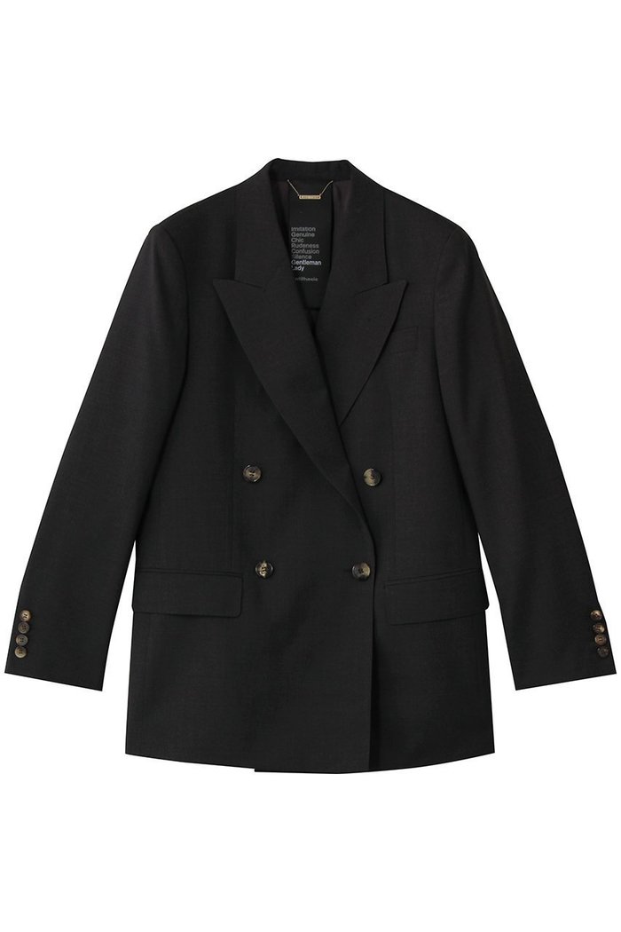 【カオス/Chaos】のGLゴーシュジャケット インテリア・キッズ・メンズ・レディースファッション・服の通販 founy(ファニー) https://founy.com/ ファッション Fashion レディースファッション Fashion for Women アウター Coat / Outerwear Collection レディースジャケット・軽アウター Jackets ジャケット Jacket, Outerwear スリーブ Sleeve, Long Sleeve / Short Sleeve ダブル Double, Double-Breasted マニッシュ Mannish, Boyish ロング Long, Long-Length 定番 Standard, Basic Item 新作・新入荷 New Arrivals / New In |ID: prp329100004906169 ipo3291000000036731729