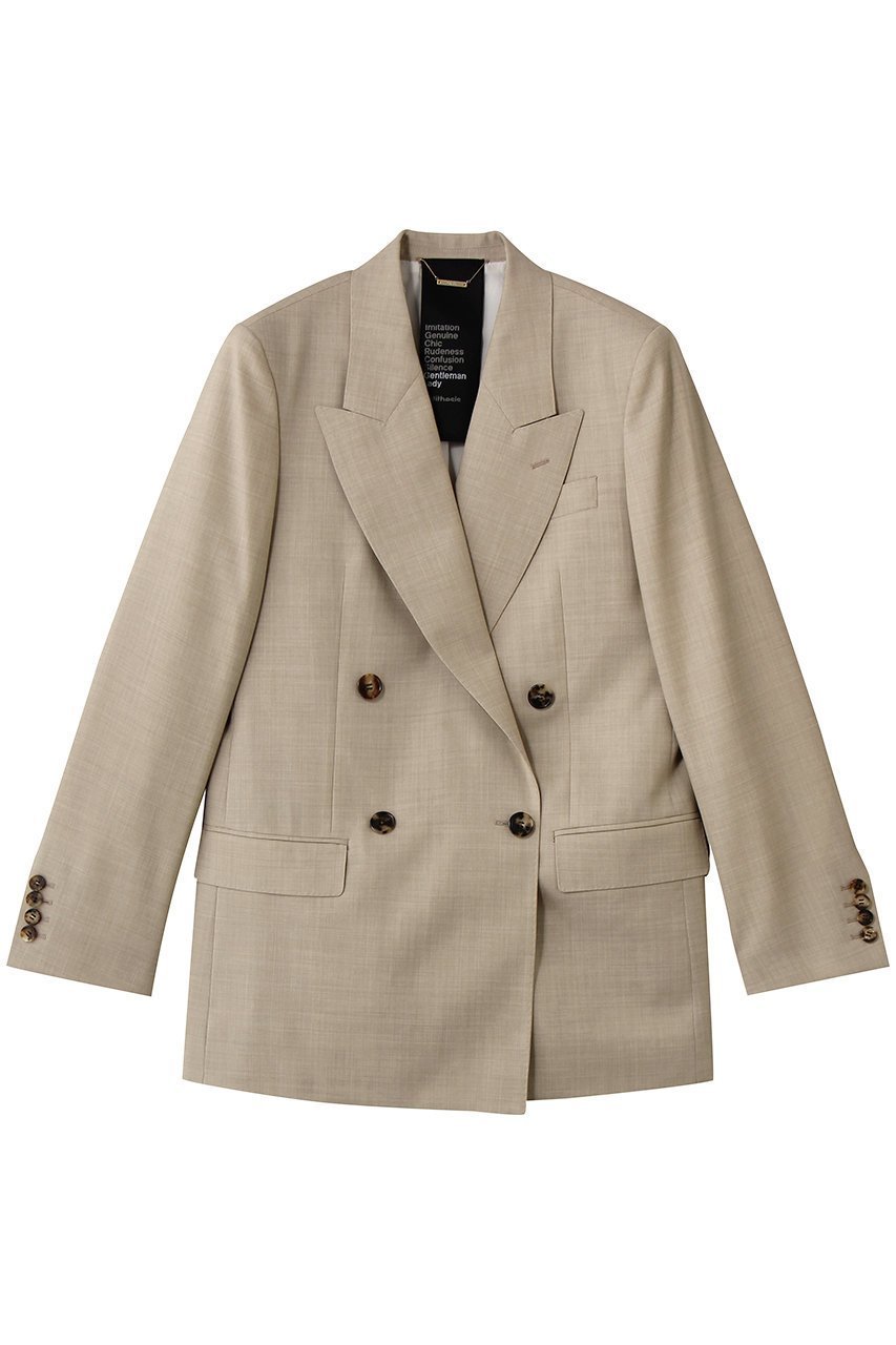 【カオス/Chaos】のGLゴーシュジャケット インテリア・キッズ・メンズ・レディースファッション・服の通販 founy(ファニー) ファッション Fashion レディースファッション Fashion for Women アウター Coat / Outerwear Collection レディースジャケット・軽アウター Jackets ジャケット Jacket, Outerwear スリーブ Sleeve, Long Sleeve / Short Sleeve ダブル Double, Double-Breasted マニッシュ Mannish, Boyish ロング Long, Long-Length 定番 Standard, Basic Item 新作・新入荷 New Arrivals / New In ベージュ|ID: prp329100004906169 ipo3291000000036731731