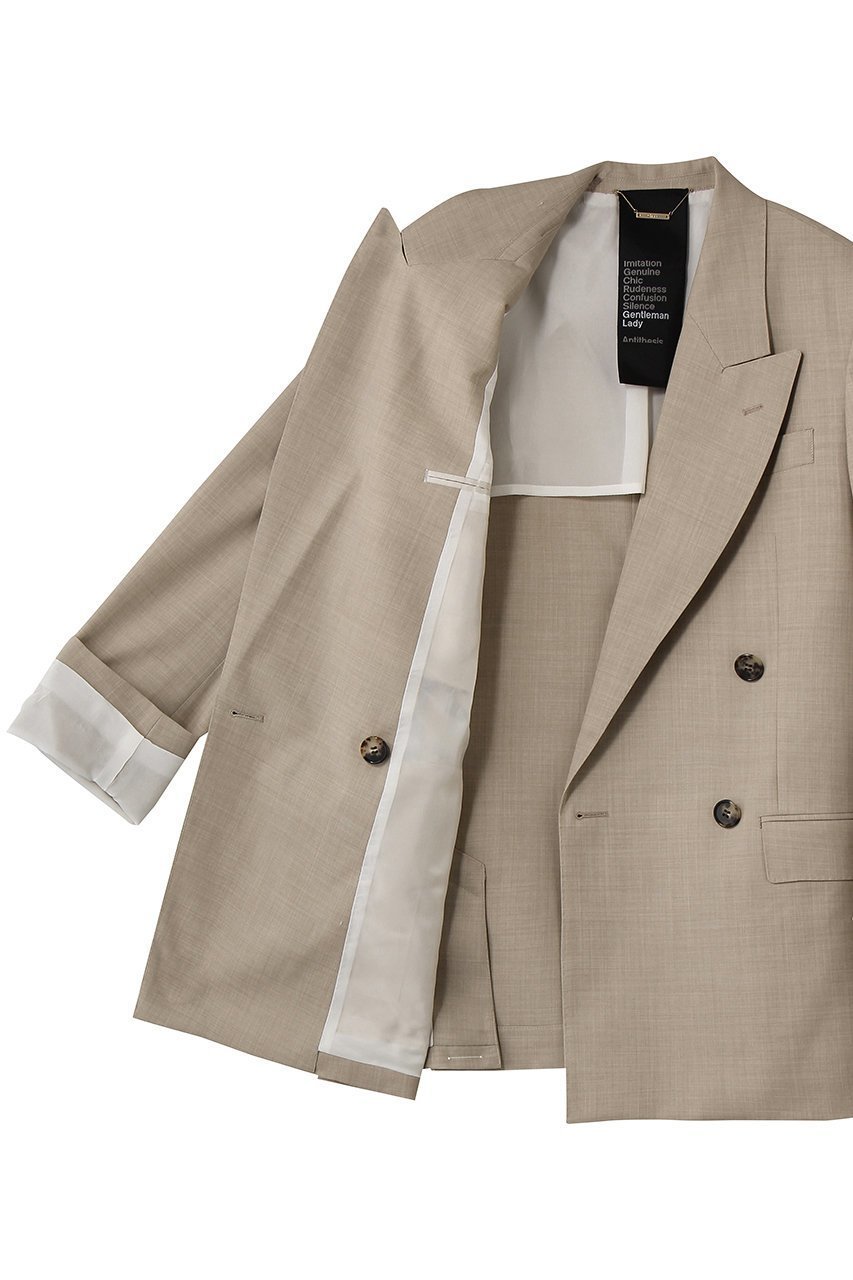 【カオス/Chaos】のGLゴーシュジャケット 人気、トレンドファッション・服の通販 founy(ファニー) ファッション Fashion レディースファッション Fashion for Women アウター Coat / Outerwear Collection レディースジャケット・軽アウター Jackets ジャケット Jacket, Outerwear スリーブ Sleeve, Long Sleeve / Short Sleeve ダブル Double, Double-Breasted マニッシュ Mannish, Boyish ロング Long, Long-Length 定番 Standard, Basic Item 新作・新入荷 New Arrivals / New In other-6|ID: prp329100004906169 ipo3291000000036731736