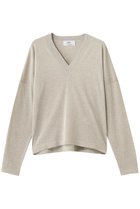 【プルミエ アロンディスモン/1er Arrondissement】のクリーンVネックニットプルオーバー 人気、トレンドファッション・服の通販 founy(ファニー) ファッション Fashion レディースファッション Fashion for Women トップス・カットソー Cut & Sew Tops ニット Knit Tops & Sweaters カジュアルプルオーバー・ニットトップス Pullovers & Knit Tops / Casual Pullovers Vネックトップス V-Neck Tops / V-Cut Neckline Shirts シンプル Simple, Minimal フィット Fit, Slim Fit プレーン Plain, Simple 夏 Summer 新作・新入荷 New Arrivals / New In thumbnail ベージュ|ID: prp329100004906171 ipo3291000000036731749